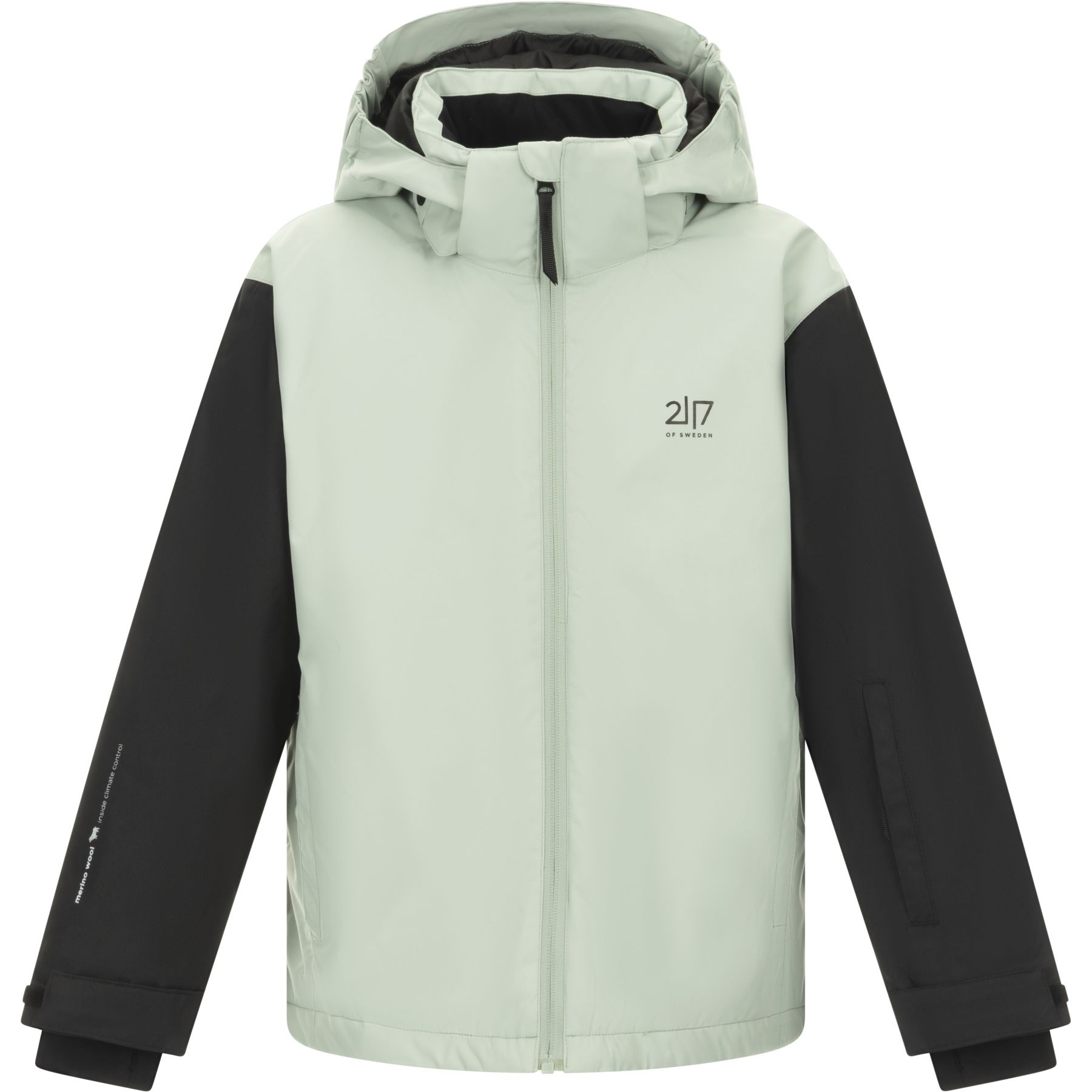 2117 of Sweden Borgvik, chaqueta de esquí, junior, verde