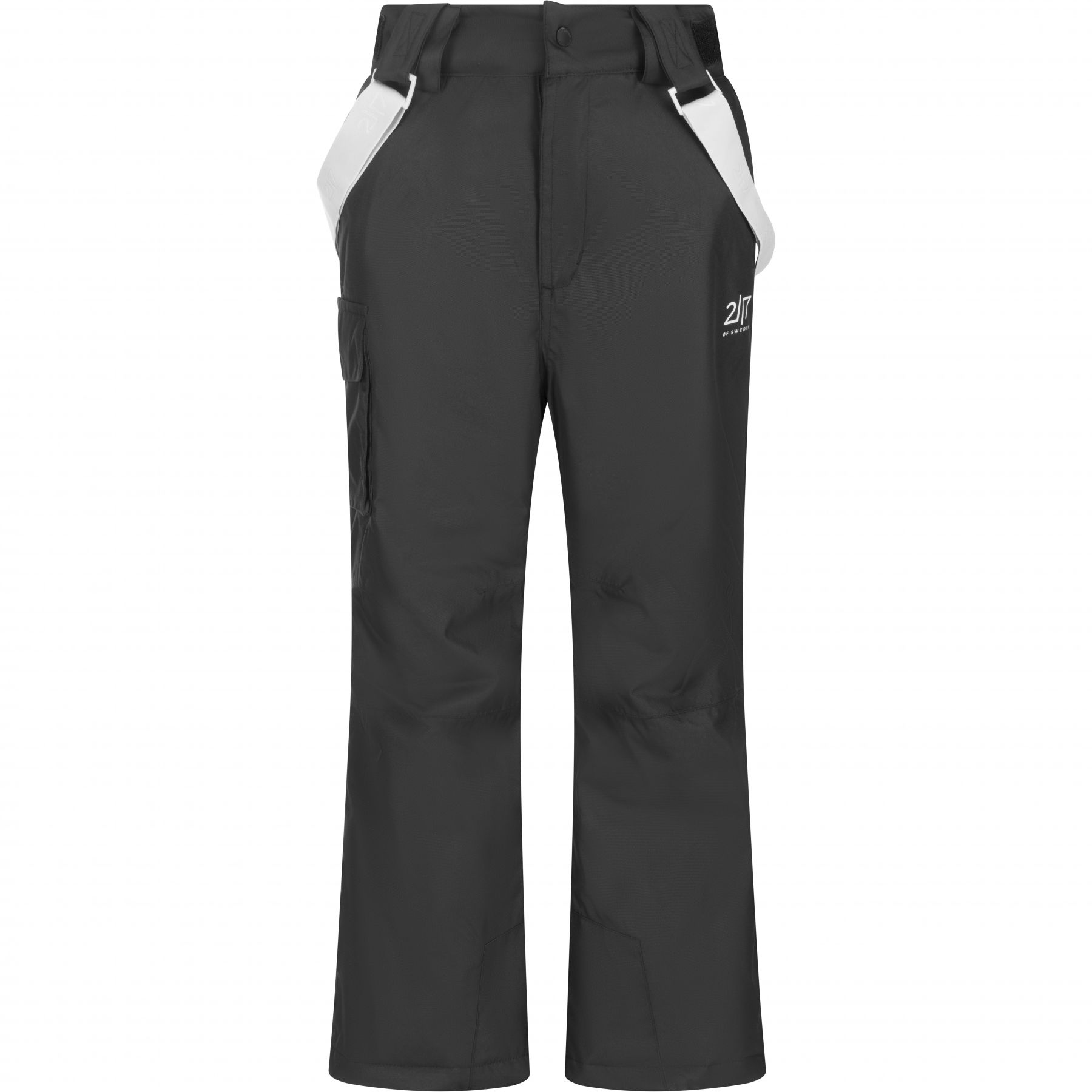 2117 of Sweden Borgvik, pantalones de esquí, junior, negro
