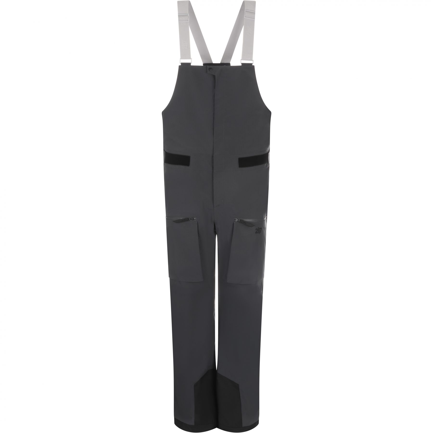 Dartsel 3l Bib, pantalones de esquí, hombre, gris