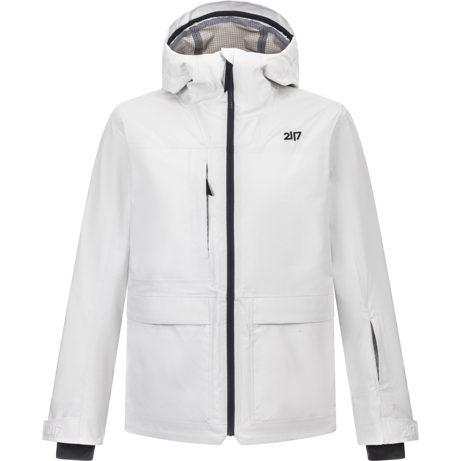 2117 of Sweden Dartsel, chaqueta shell, hombre, blanco