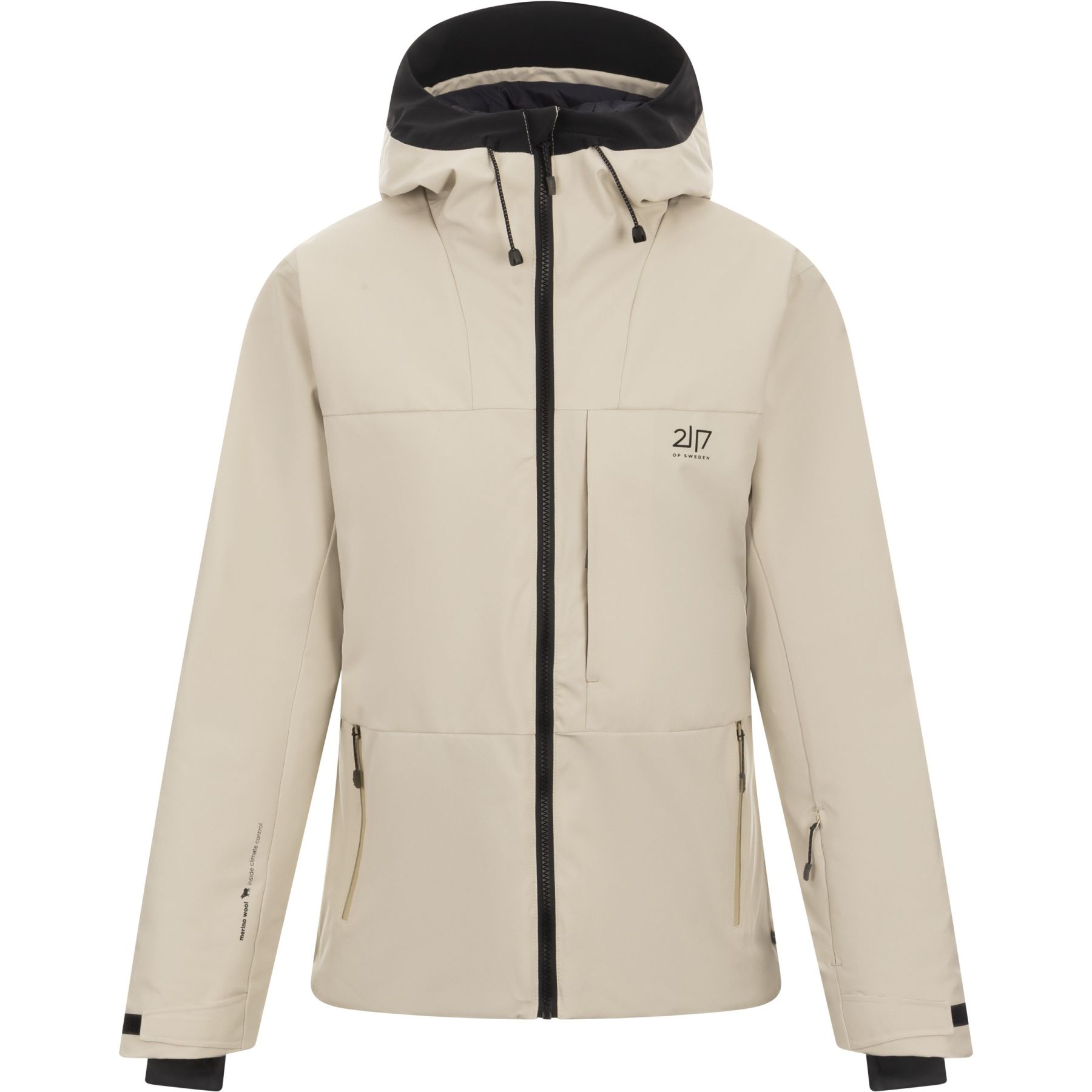 2117 of Sweden Humla, chaqueta de esquí, mujer, beige