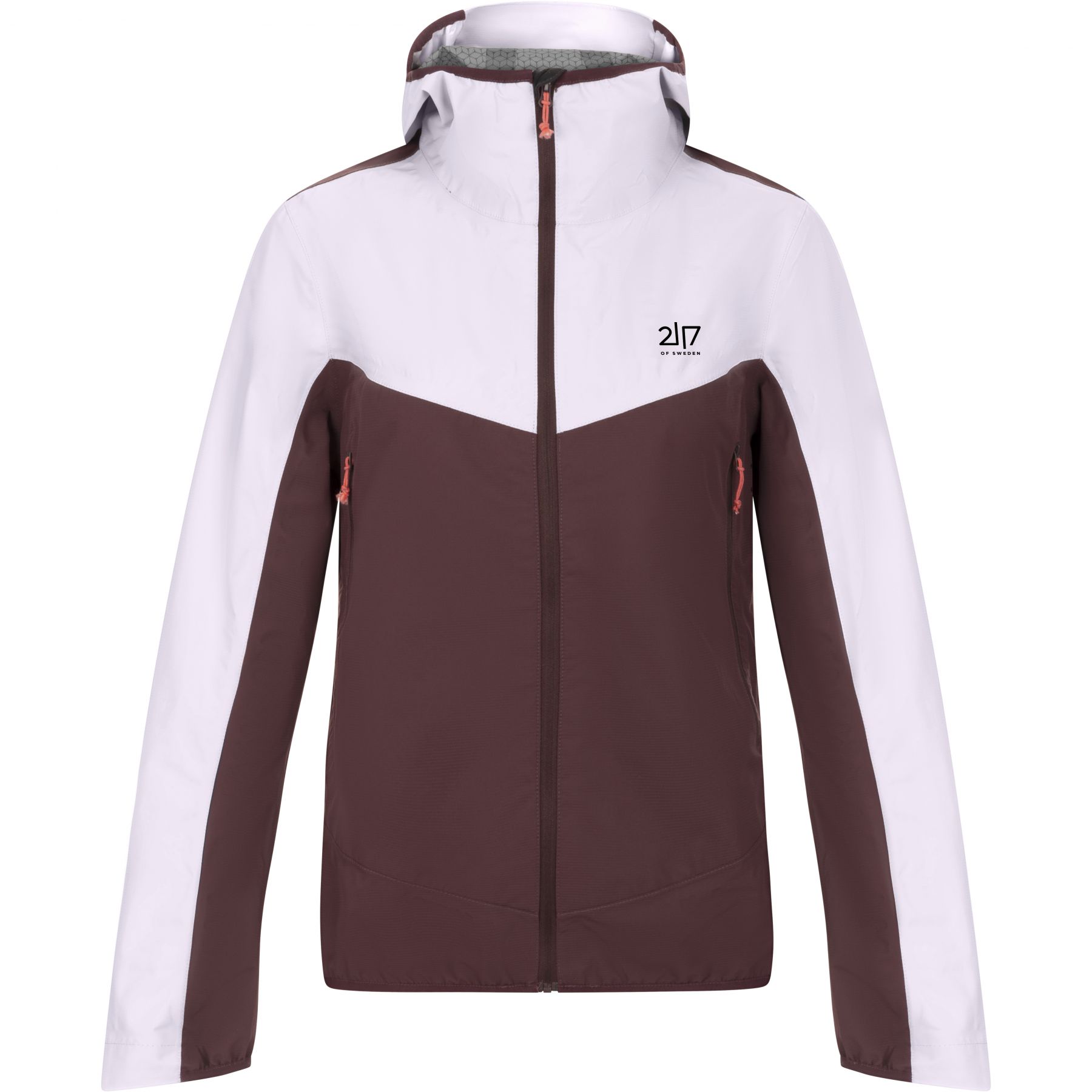 2117 of Sweden Jacks, chaqueta impermeable, mujer, burdeos