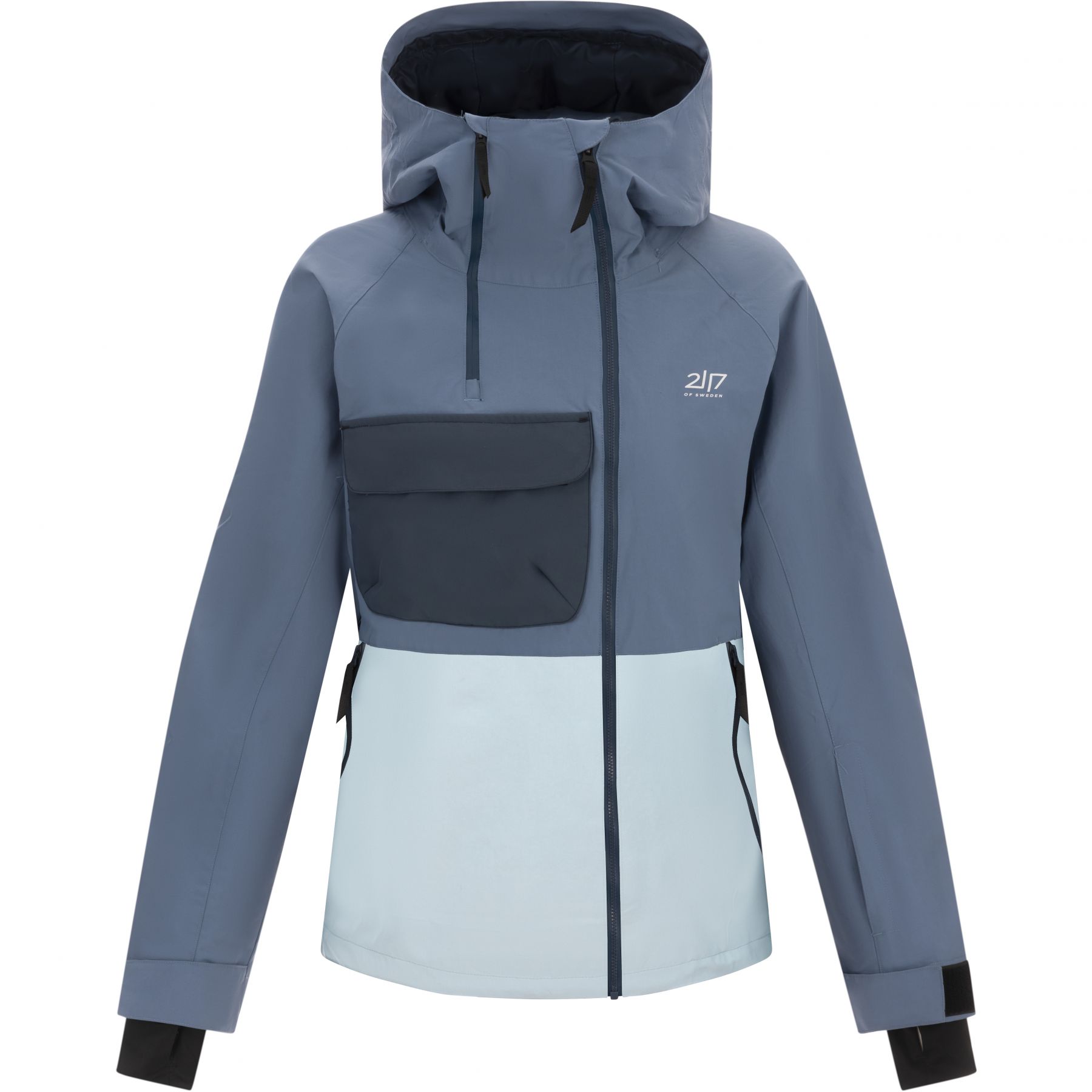 2117 of Sweden Krasse, chaqueta de esquí, mujer, azul