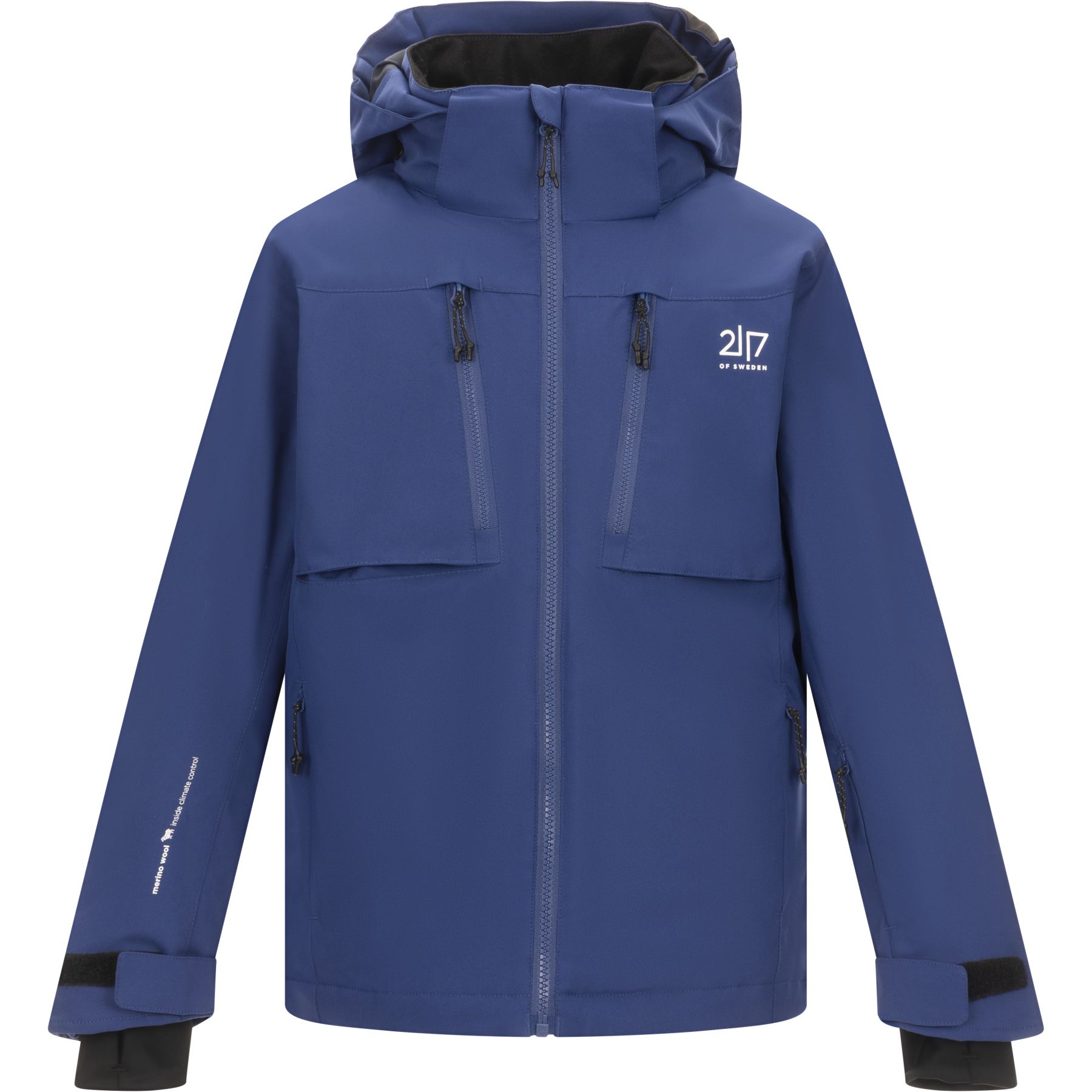 2117 of Sweden Lillpite, chaqueta de esquí, junior, azul
