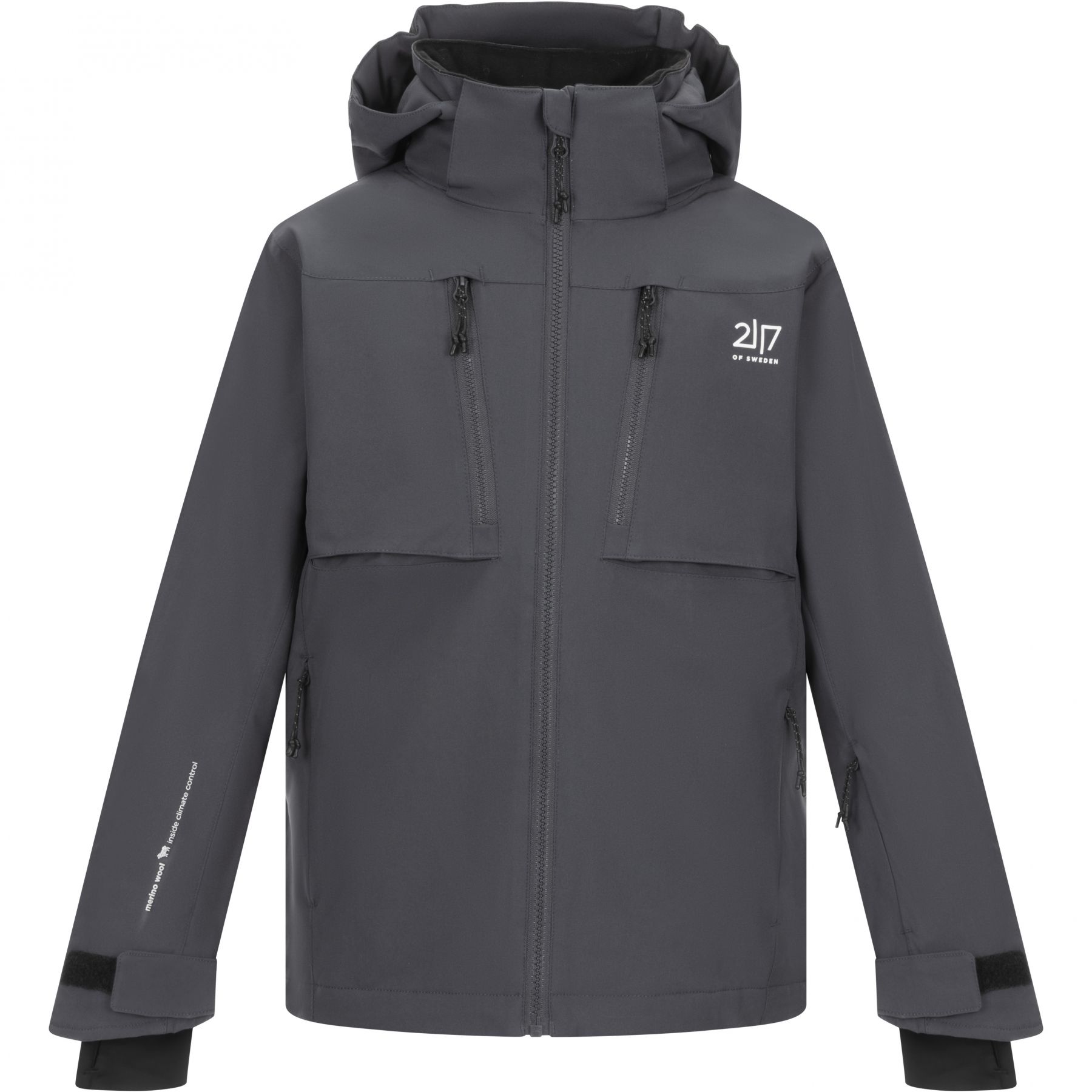2117 of Sweden Lillpite, chaqueta de esquí, junior, gris