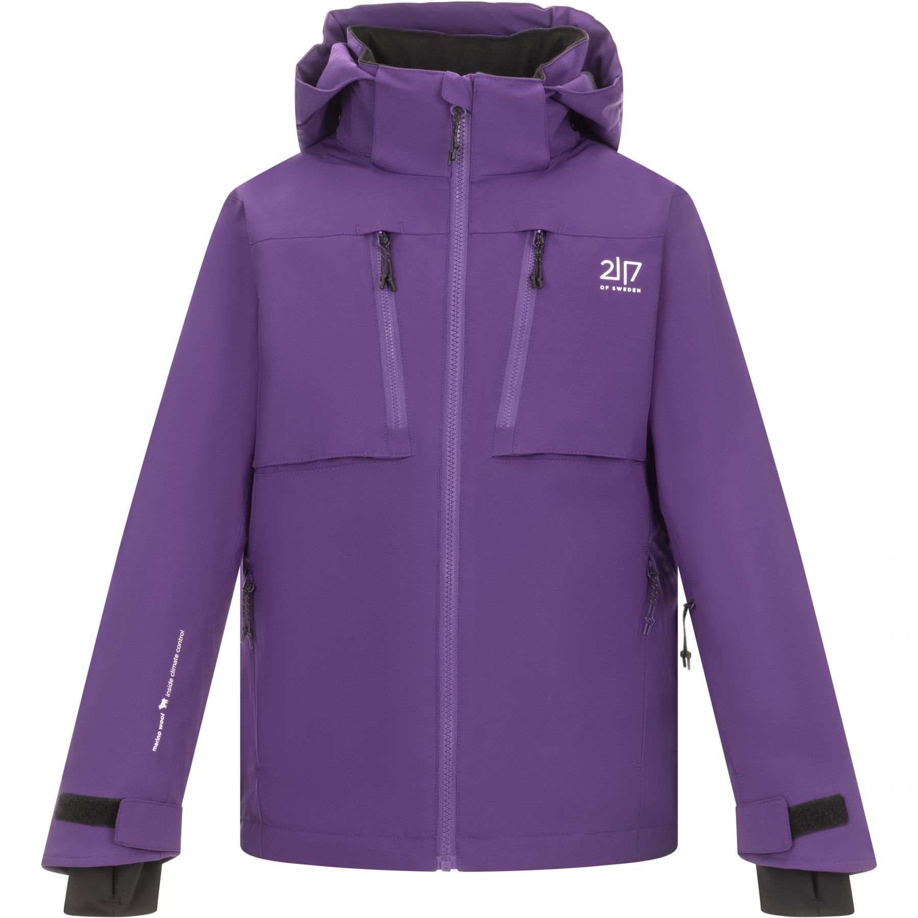 2117 of Sweden Lillpite, chaqueta de esquí, junior, lila