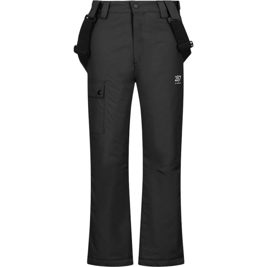 2117 of Sweden Misan, pantalones de esquí, junior, negro