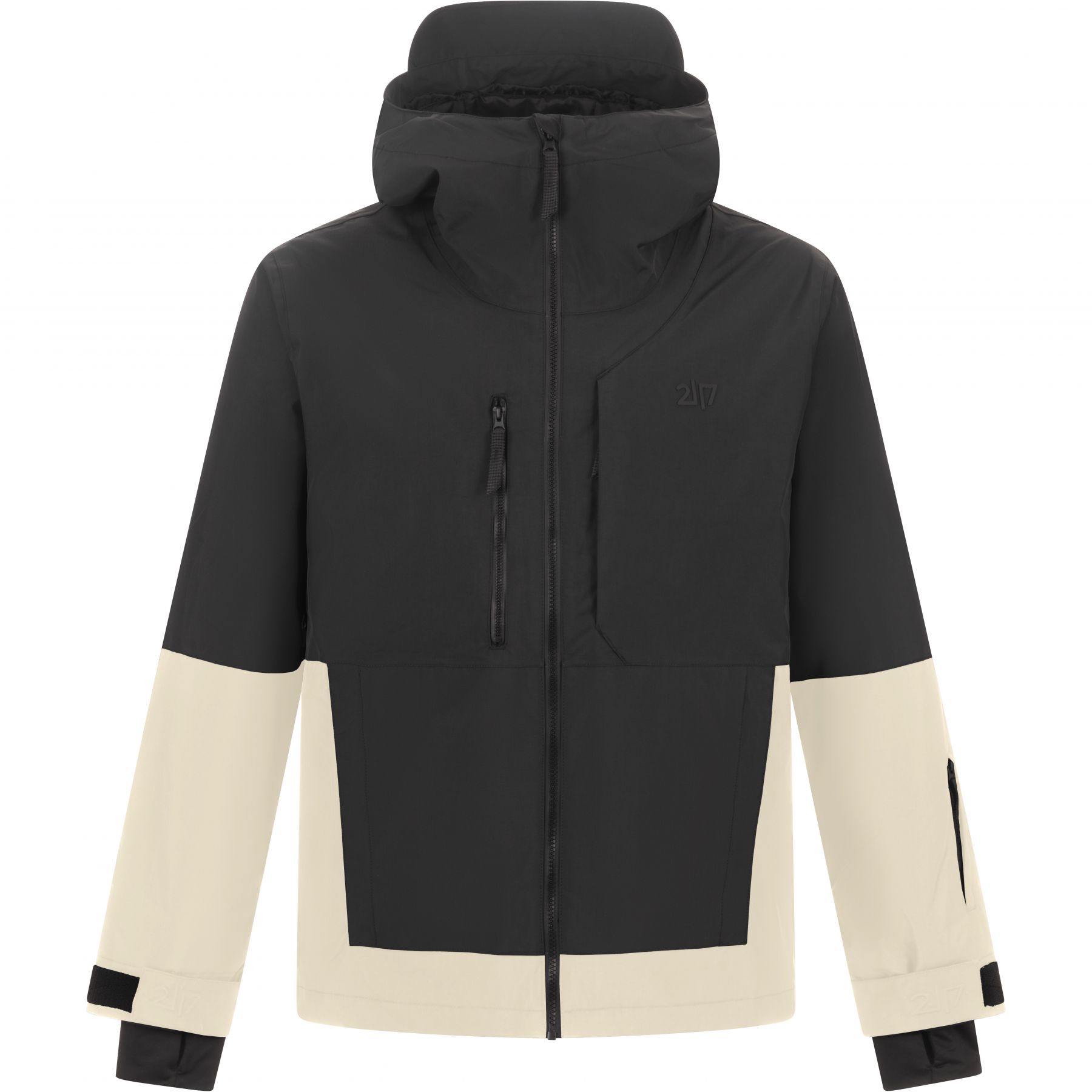 2117 of Sweden Norrdal, chaqueta de esquí, hombre, negro/beige