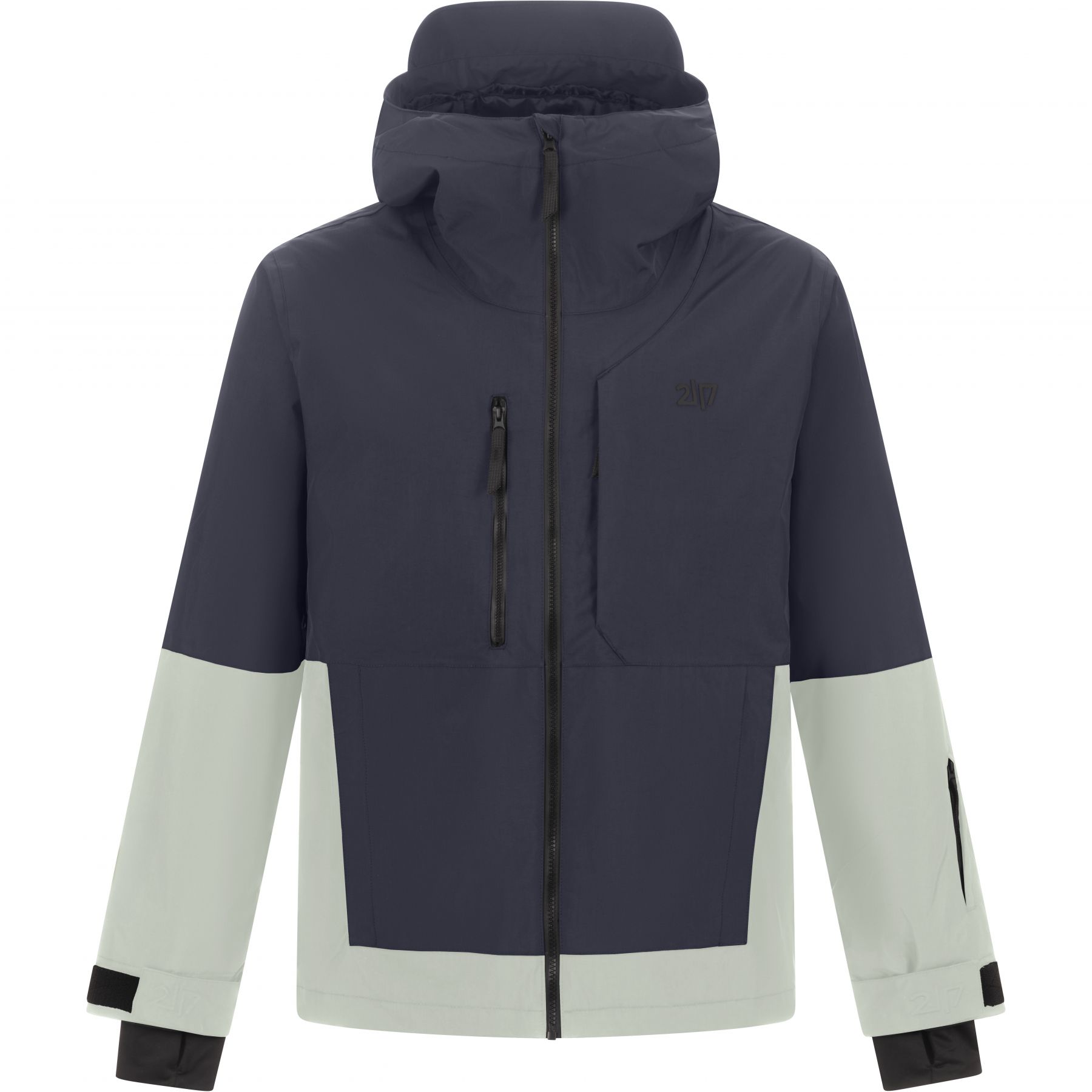 2117 of Sweden Norrdal, chaqueta de esquí, hombre, negro/verde