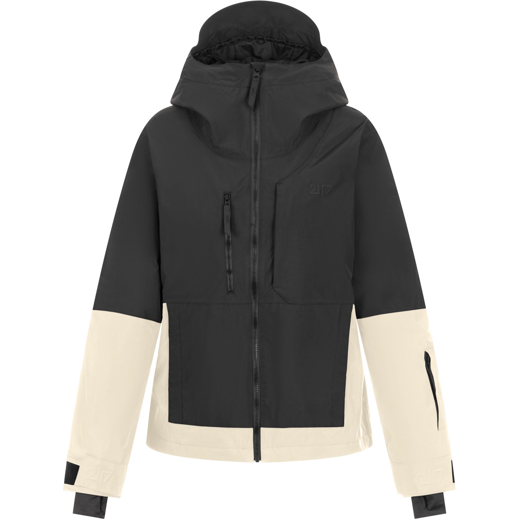 2117 of Sweden Norrdal, chaqueta de esquí, mujer, beige/negro