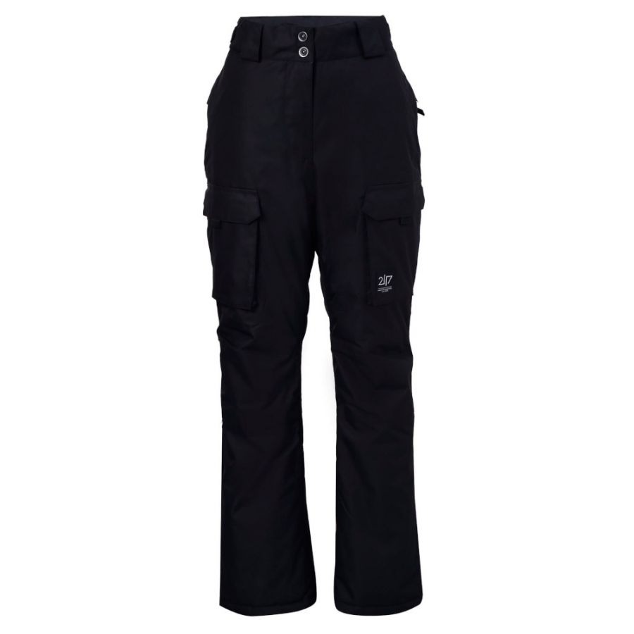 2117 of Sweden Pantalones de esquí Liden, negros, mujer