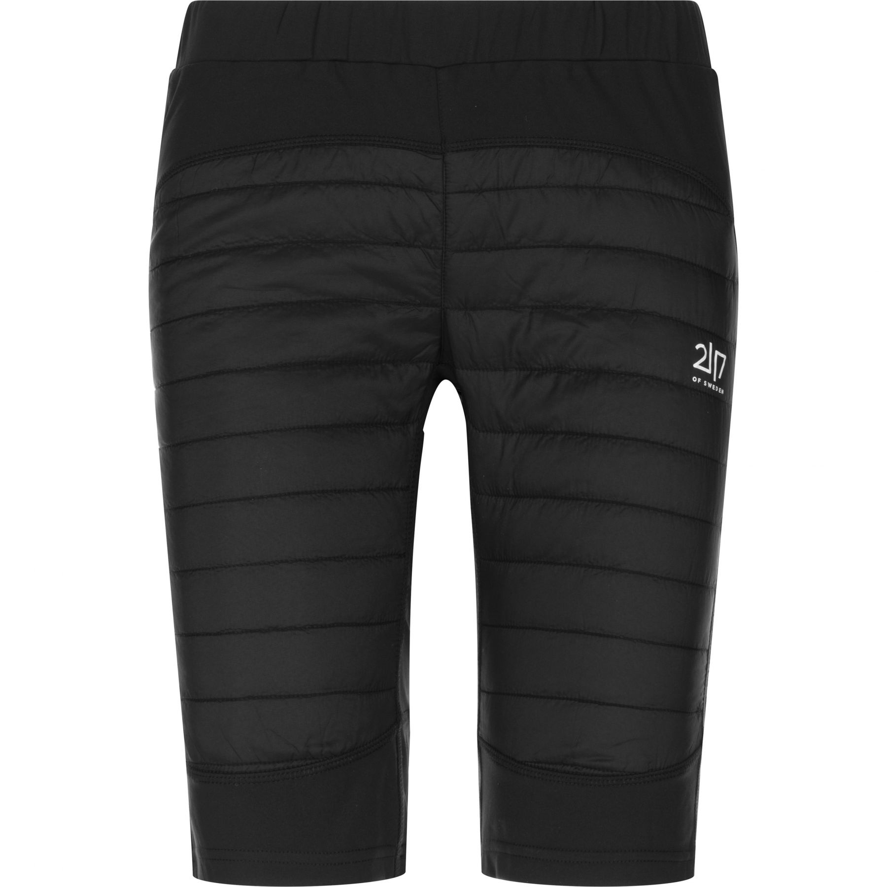 2117 of Sweden Sikan Shorts, pantalones térmicos, mujer, negro