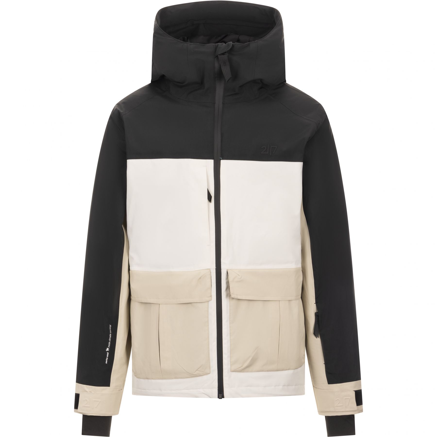 2117 of Sweden Sillerud, chaqueta de esquí, hombre, negro