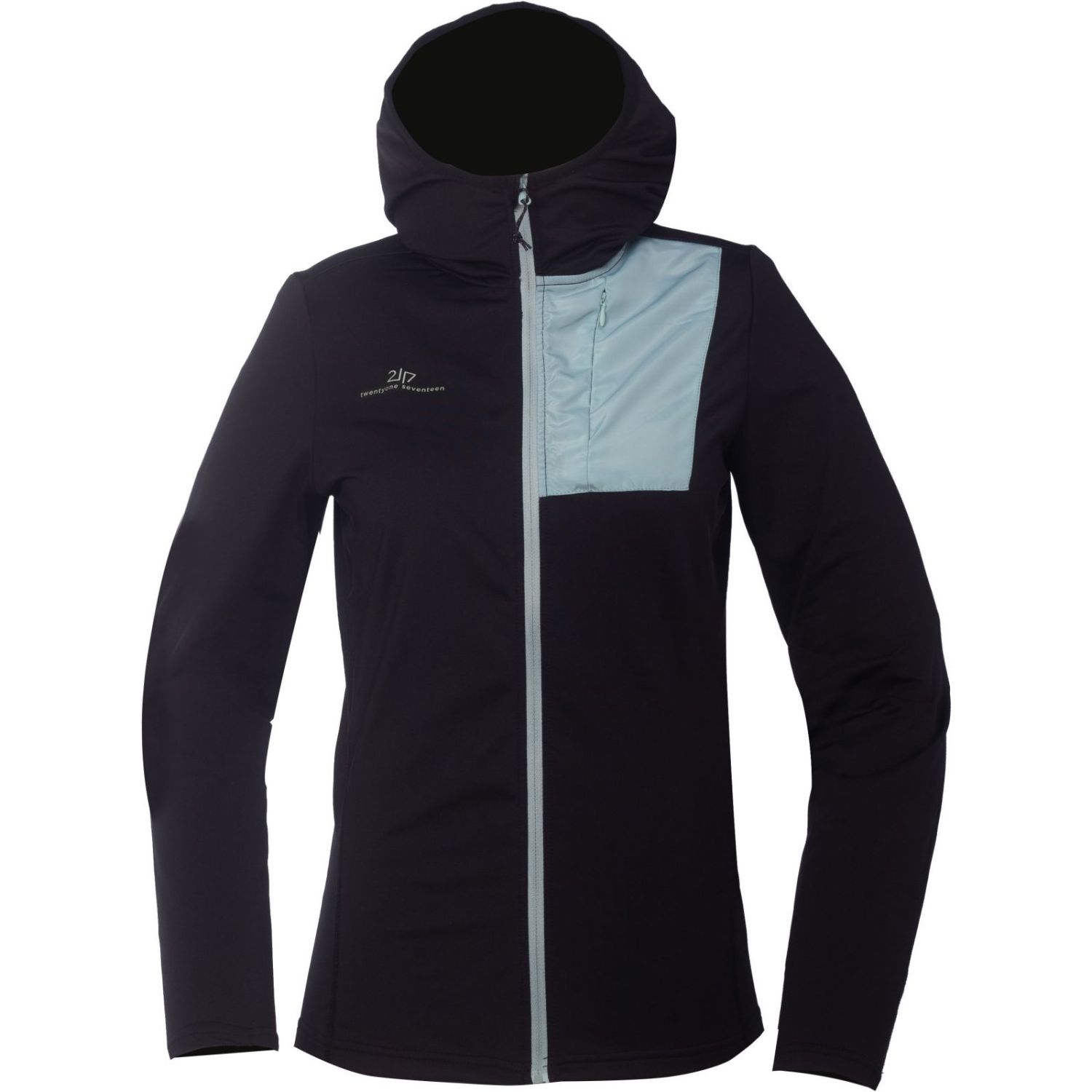 2117 of Sweden Skoges, chaqueta polar para mujer, negra