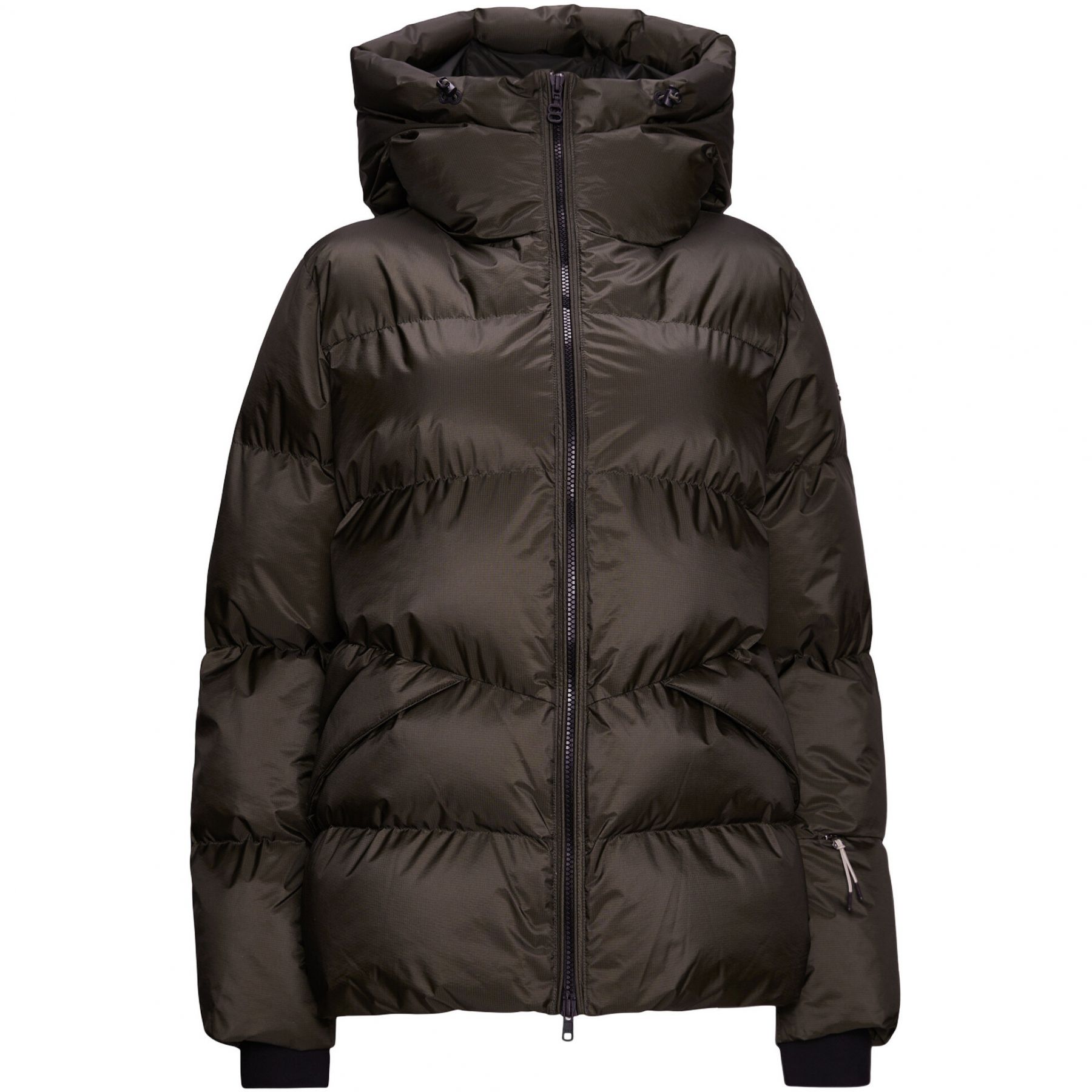 Manda, chaqueta de esquí, mujer, marrón