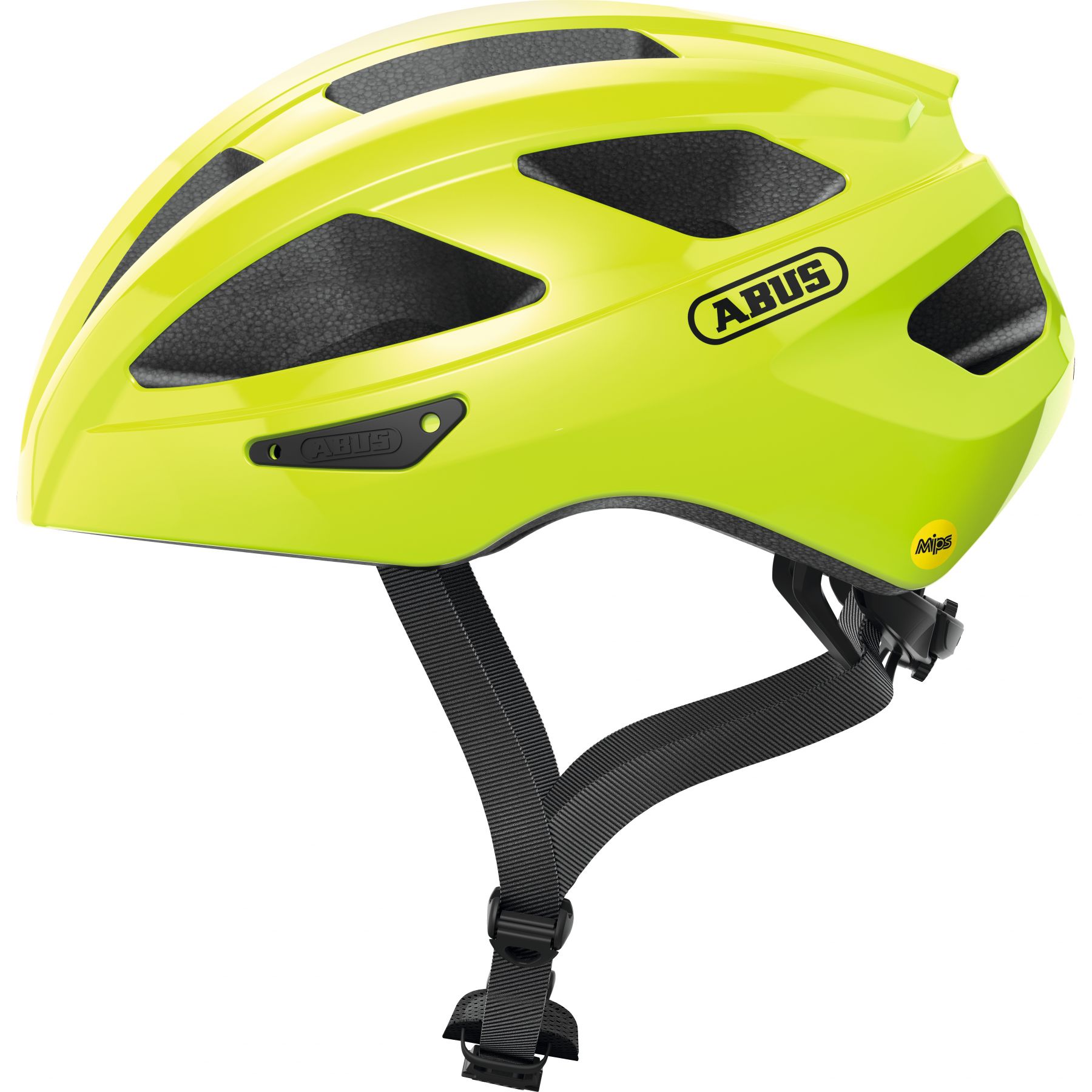Abus Macator MIPS, casco de bicicleta, amarillo