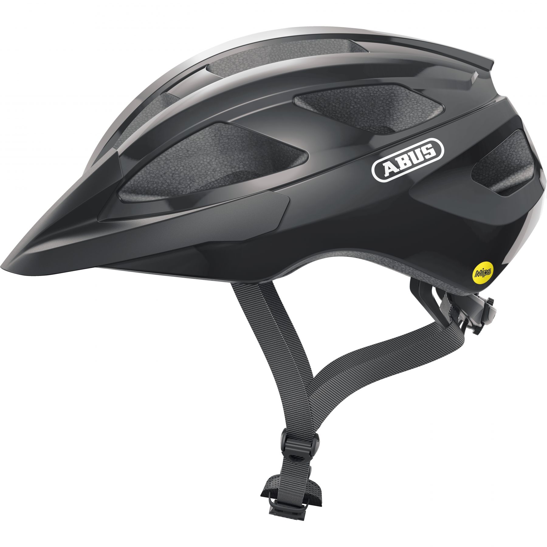 Abus Macator MIPS, casco de bicicleta, negro