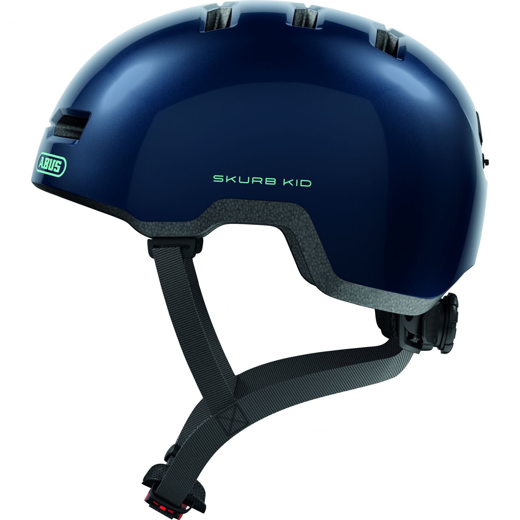 ABUS Skurb Kid, casco de bicicleta, junior, azul
