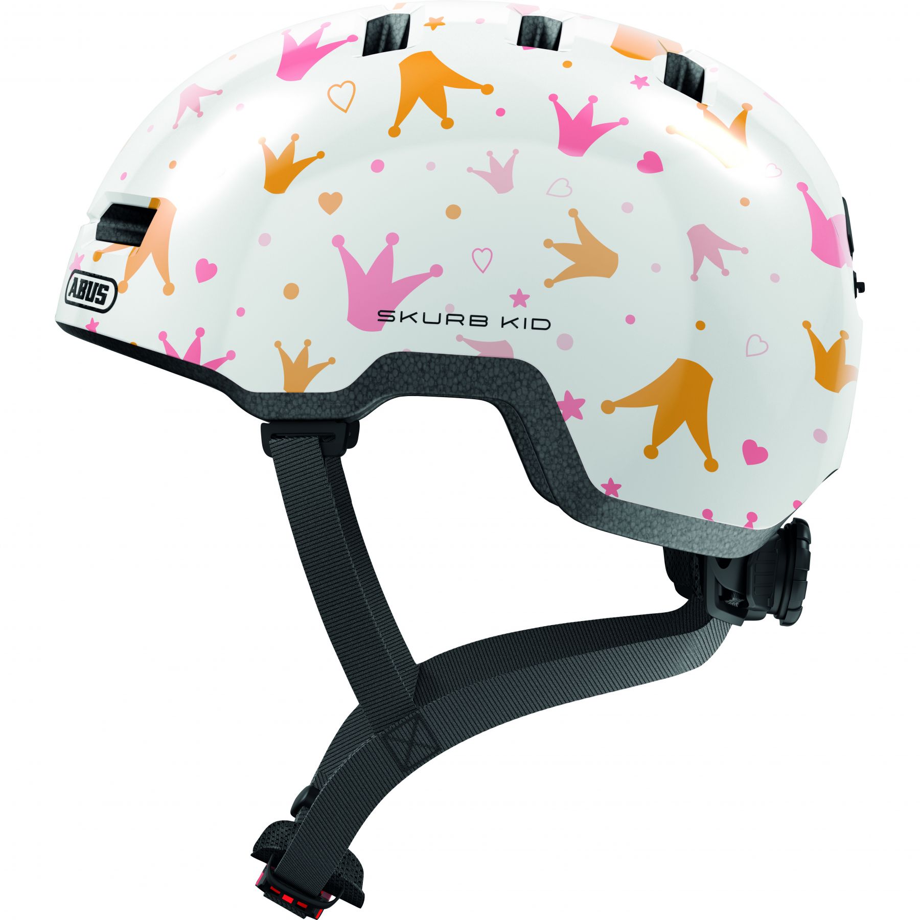 ABUS Skurb kid, casco de bicicleta, junior, blanco