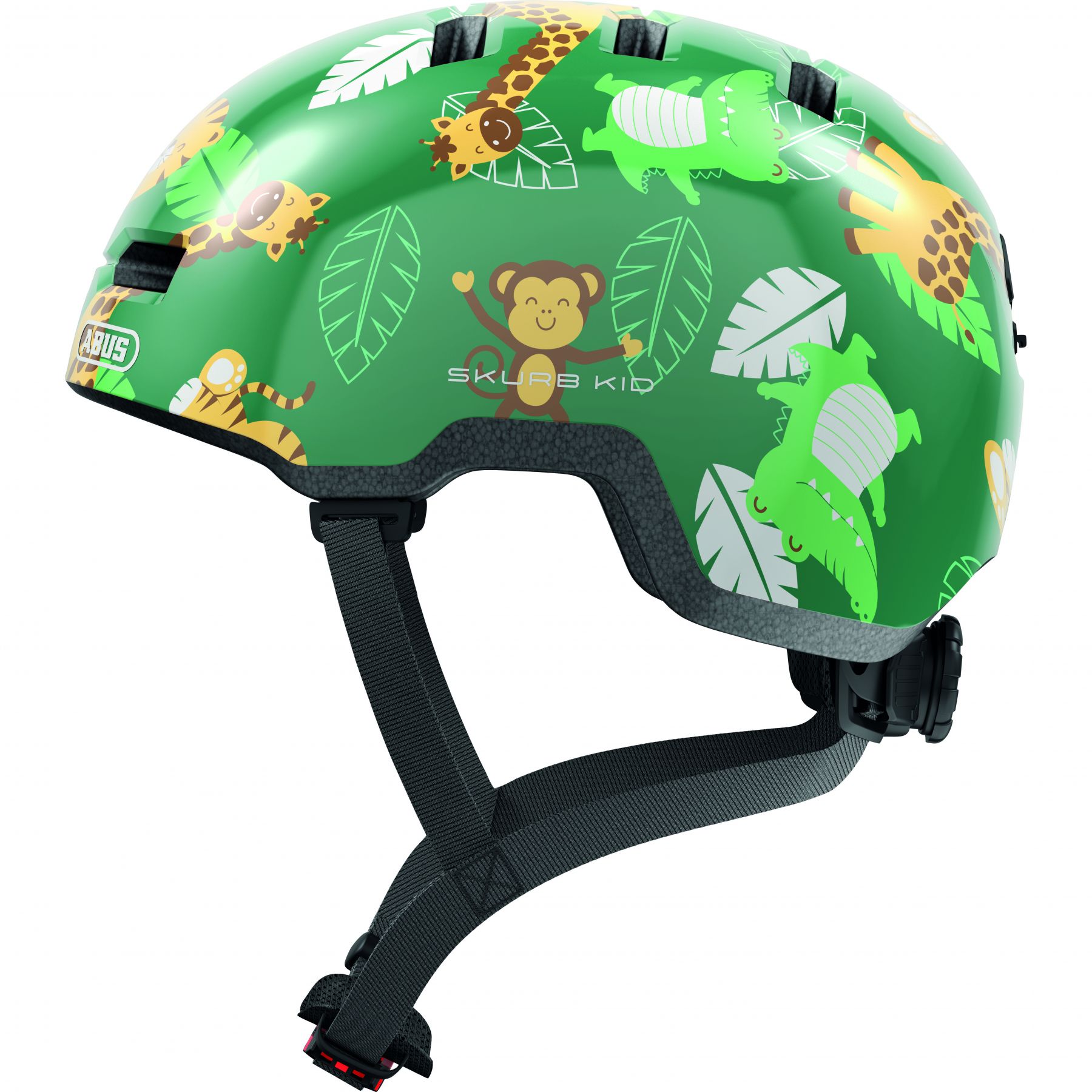 ABUS Skurb Kid, casco de bicicleta, junior, verde