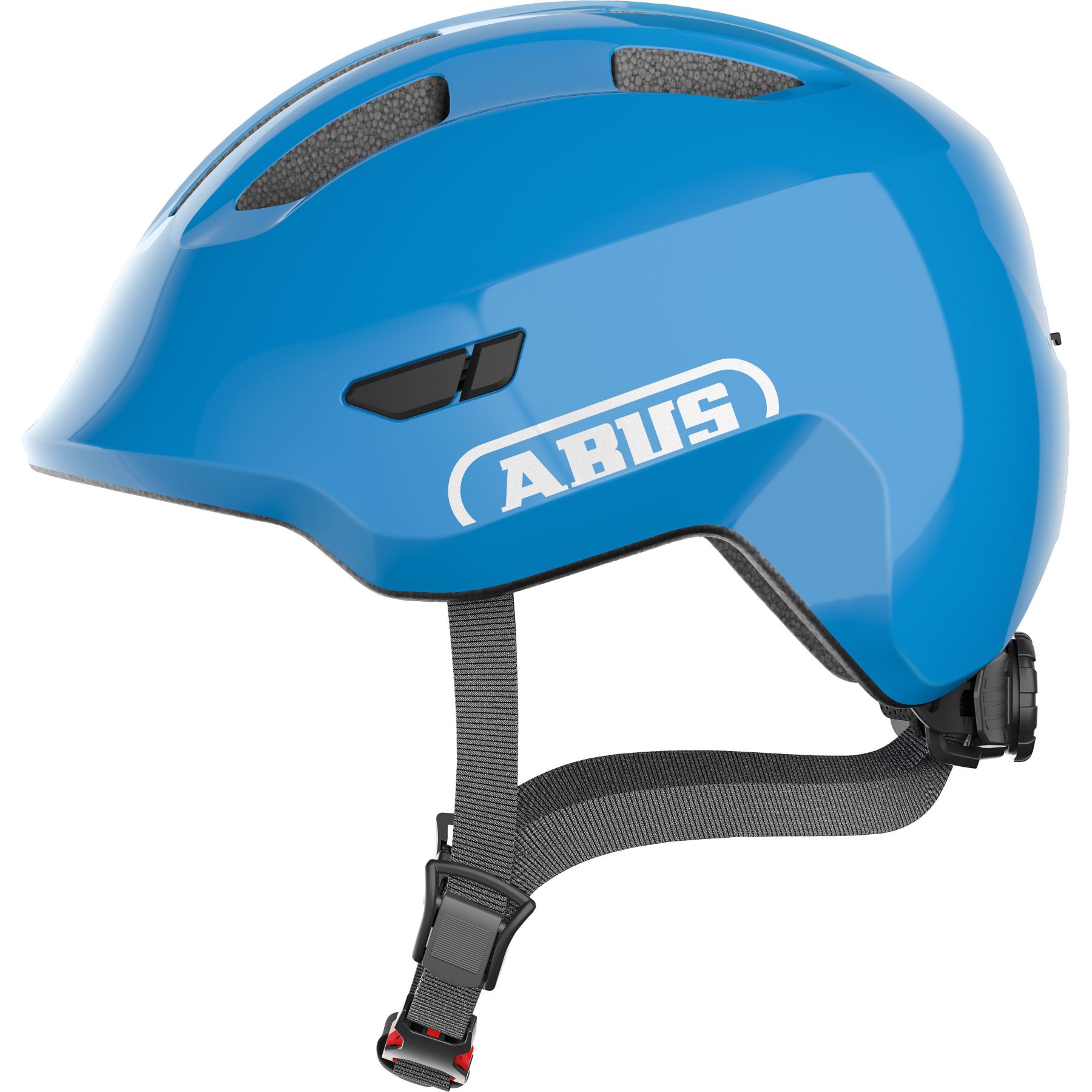 Abus Smiley 3.0, casco de bicicleta, junior, azul
