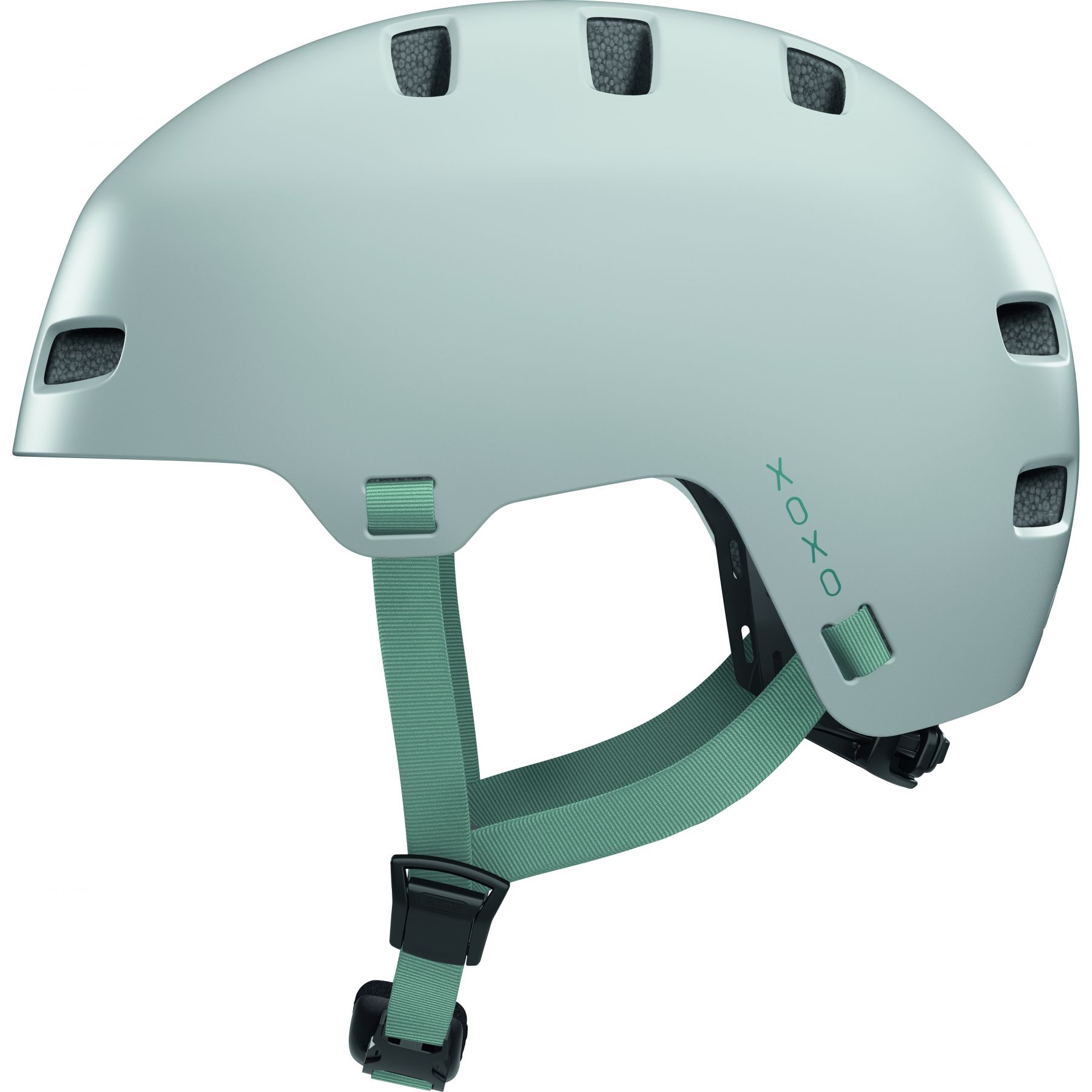 ABUS XOXO, casco de bicicleta, gris