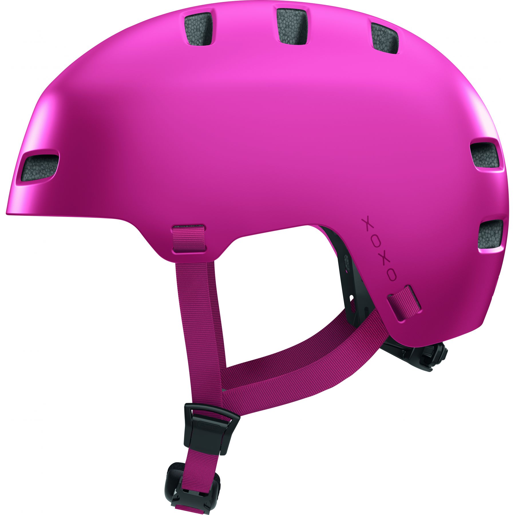 ABUS XOXO, casco de bicicleta, rojo