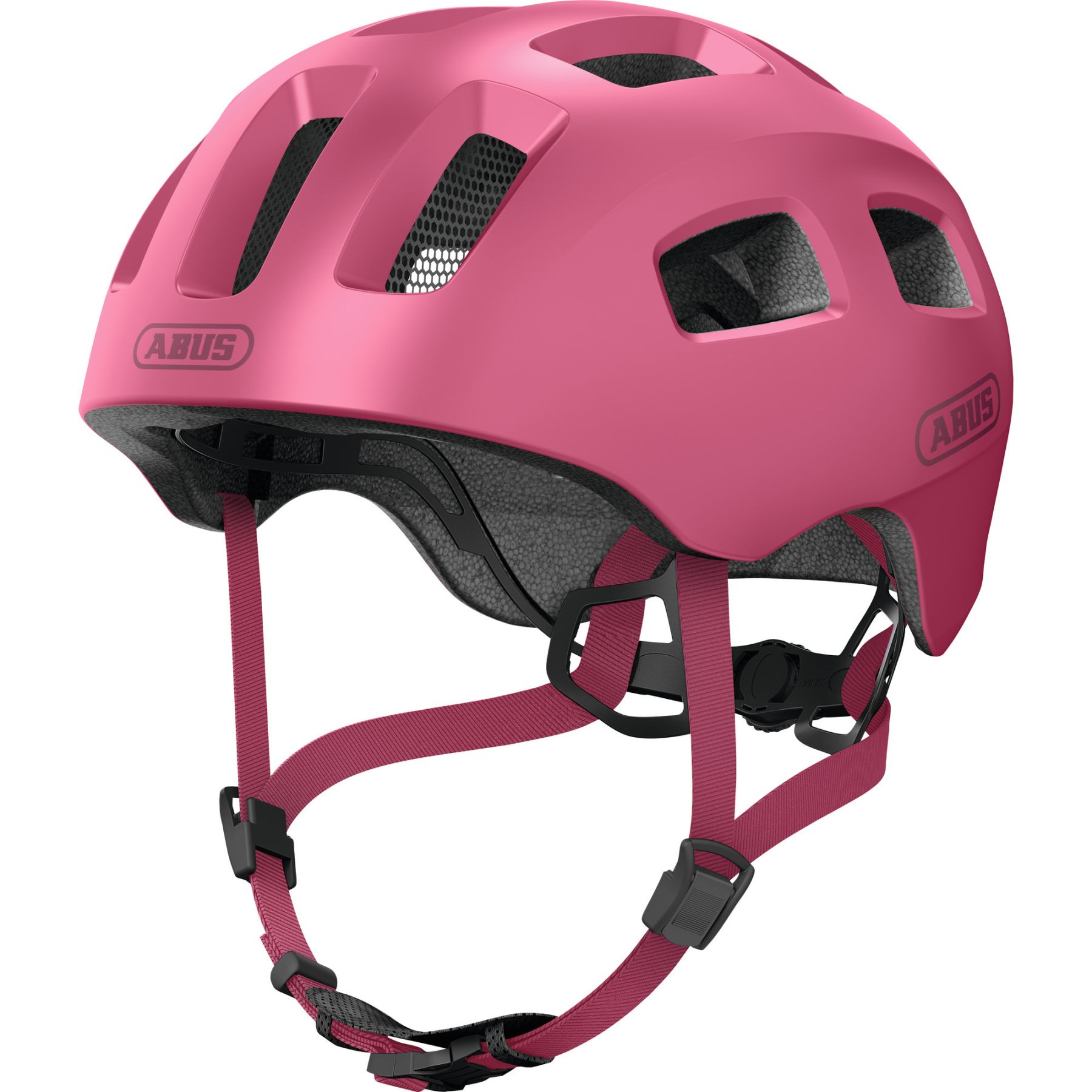 ABUS Youn-I 2.0, casco de bicicleta, mono red · Rojo