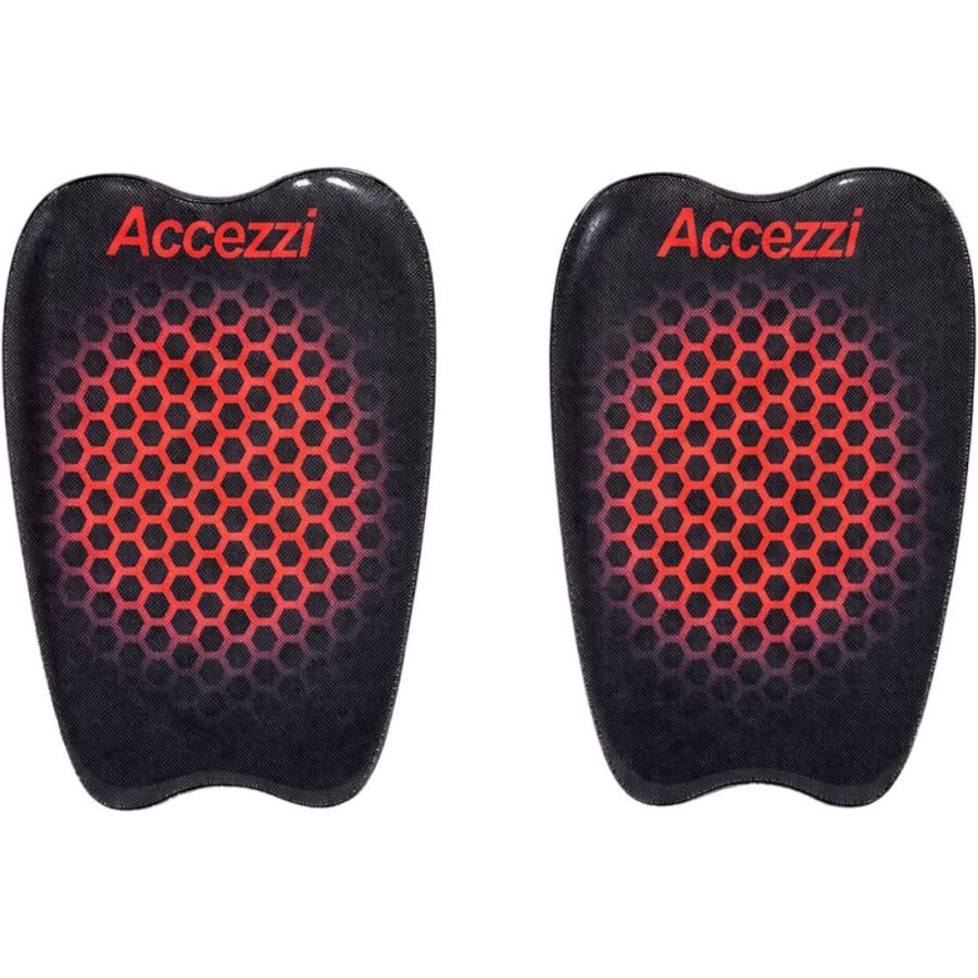 Accezzi Almohadilla de gel, negro/rojo