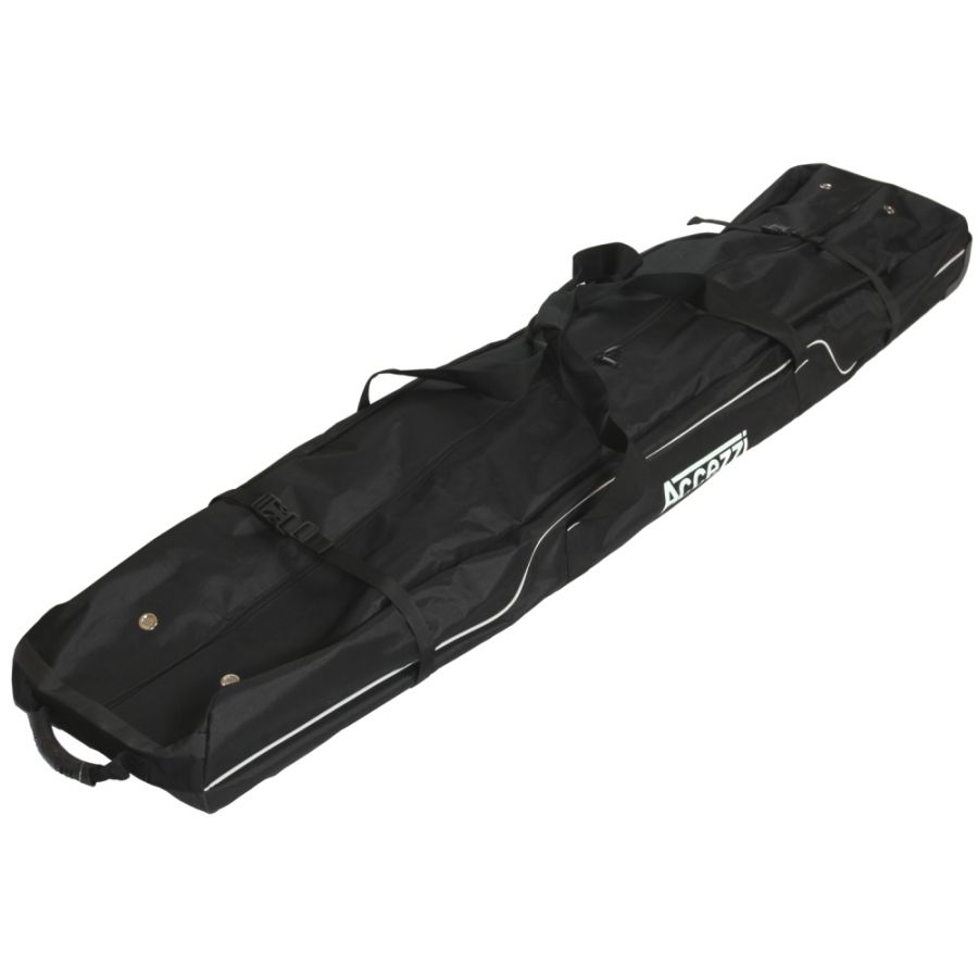 Bolsa doble para esquís Accezzi con ruedas (trolley)