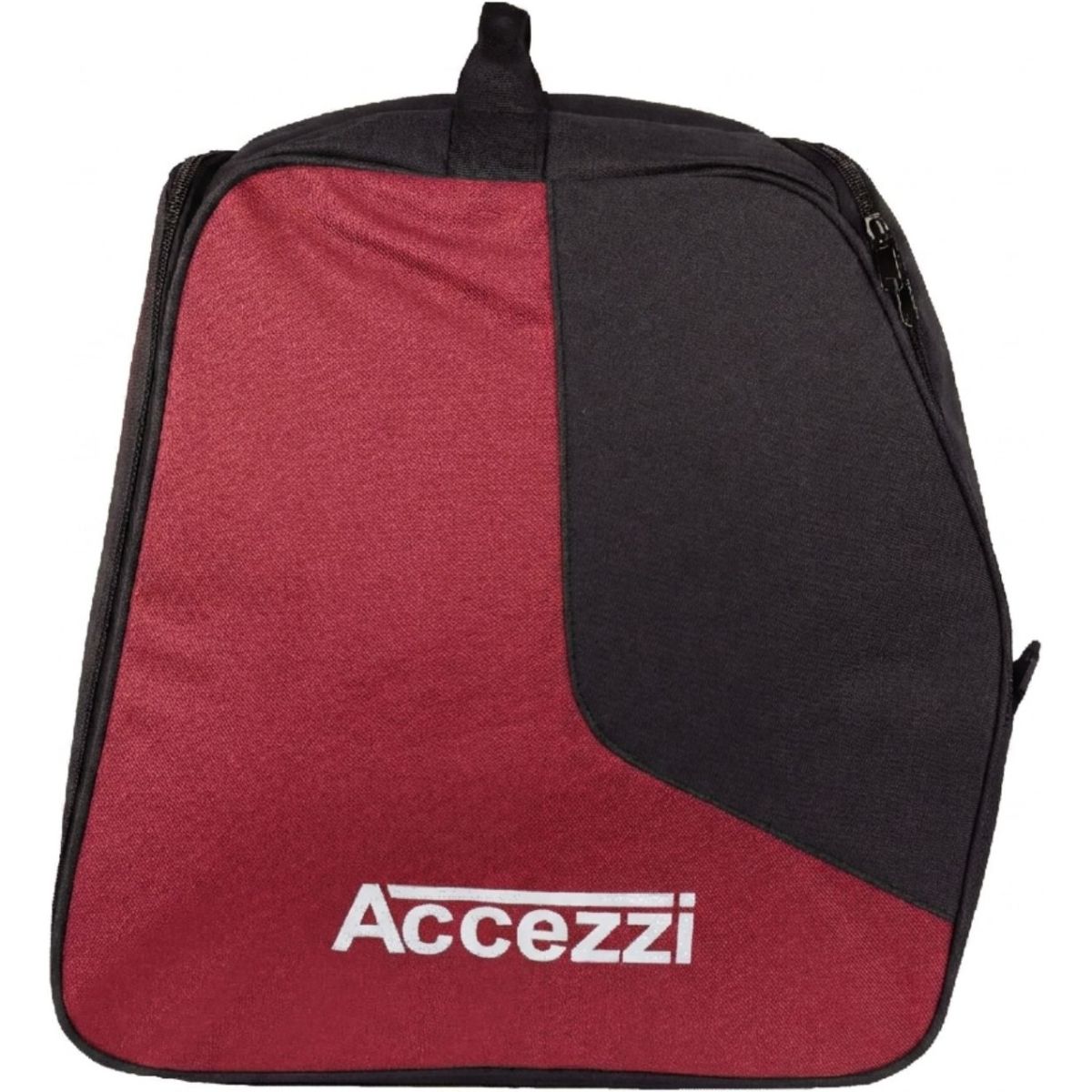 Accezzi Bolsa para botas y casco, negro/rojo
