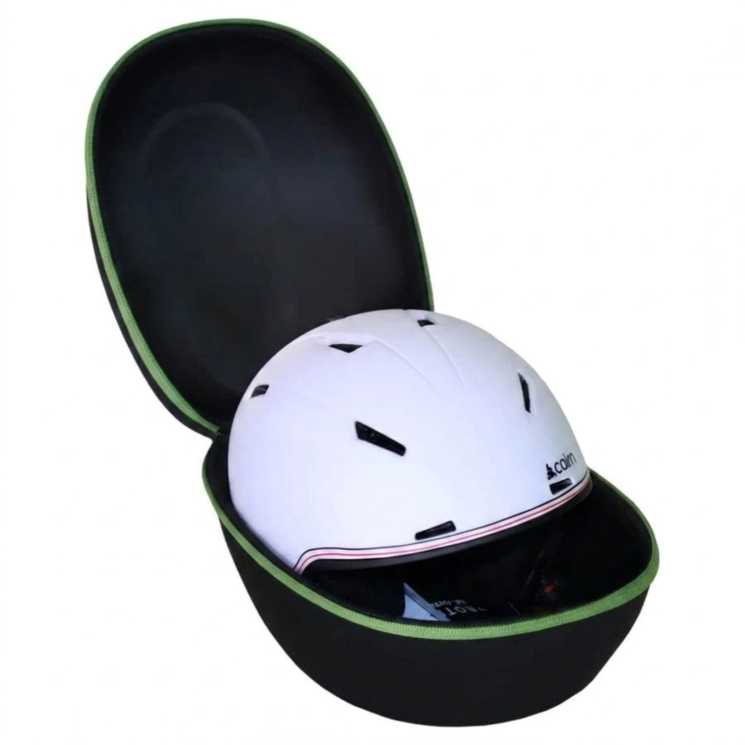 Accezzi Cortina, funda para casco, negro/verde
