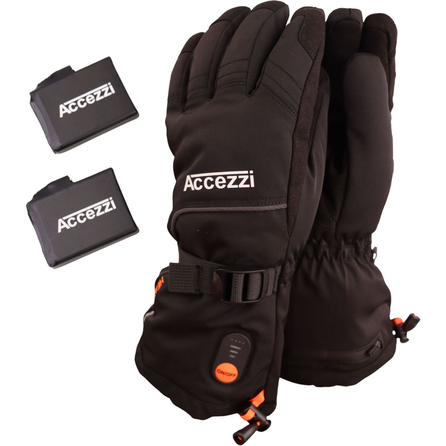 Accezzi Heat Gloves, guantes térmicos. Incluye batería y cargador