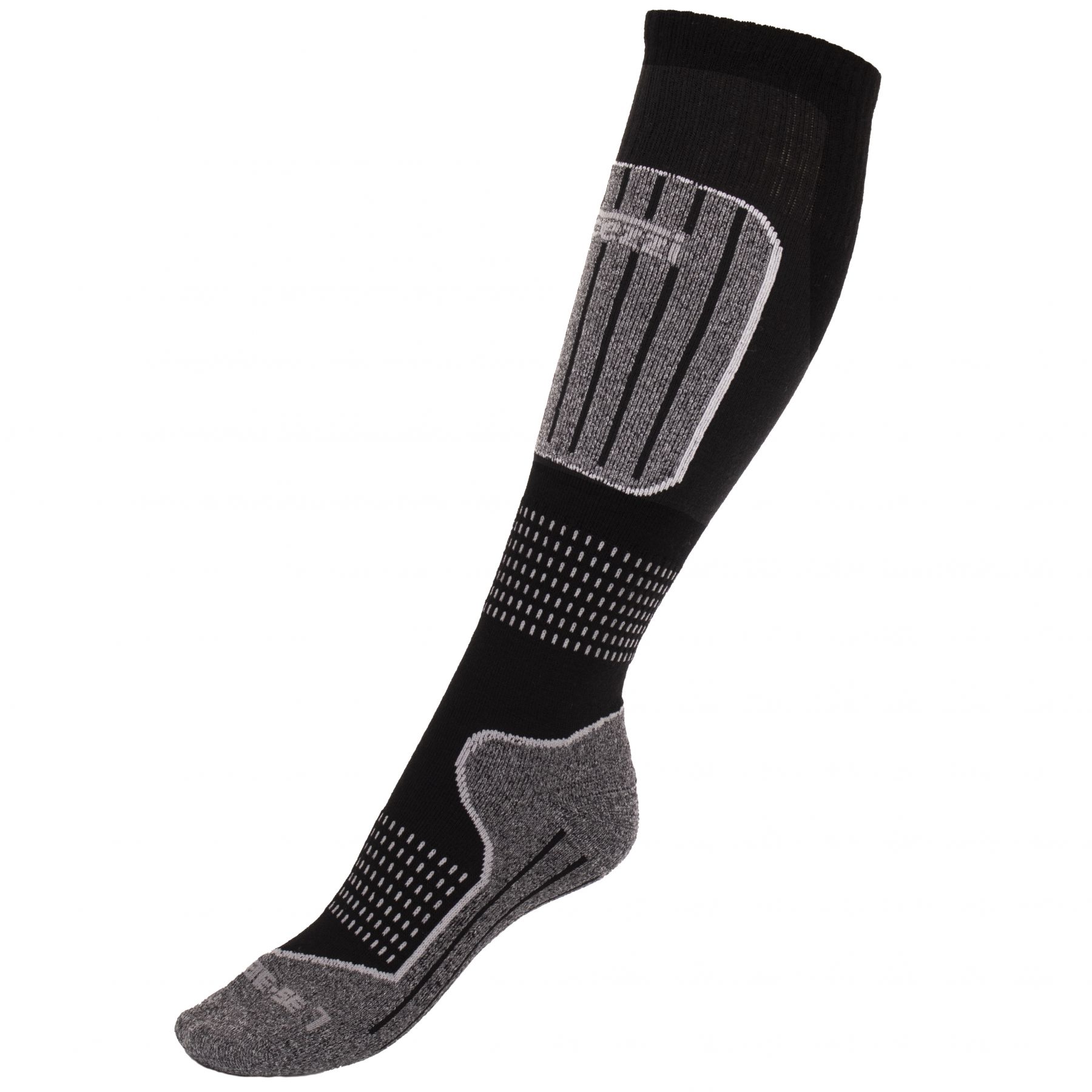 Accezzi Merino 20, calcetines de esquí, junior, negro