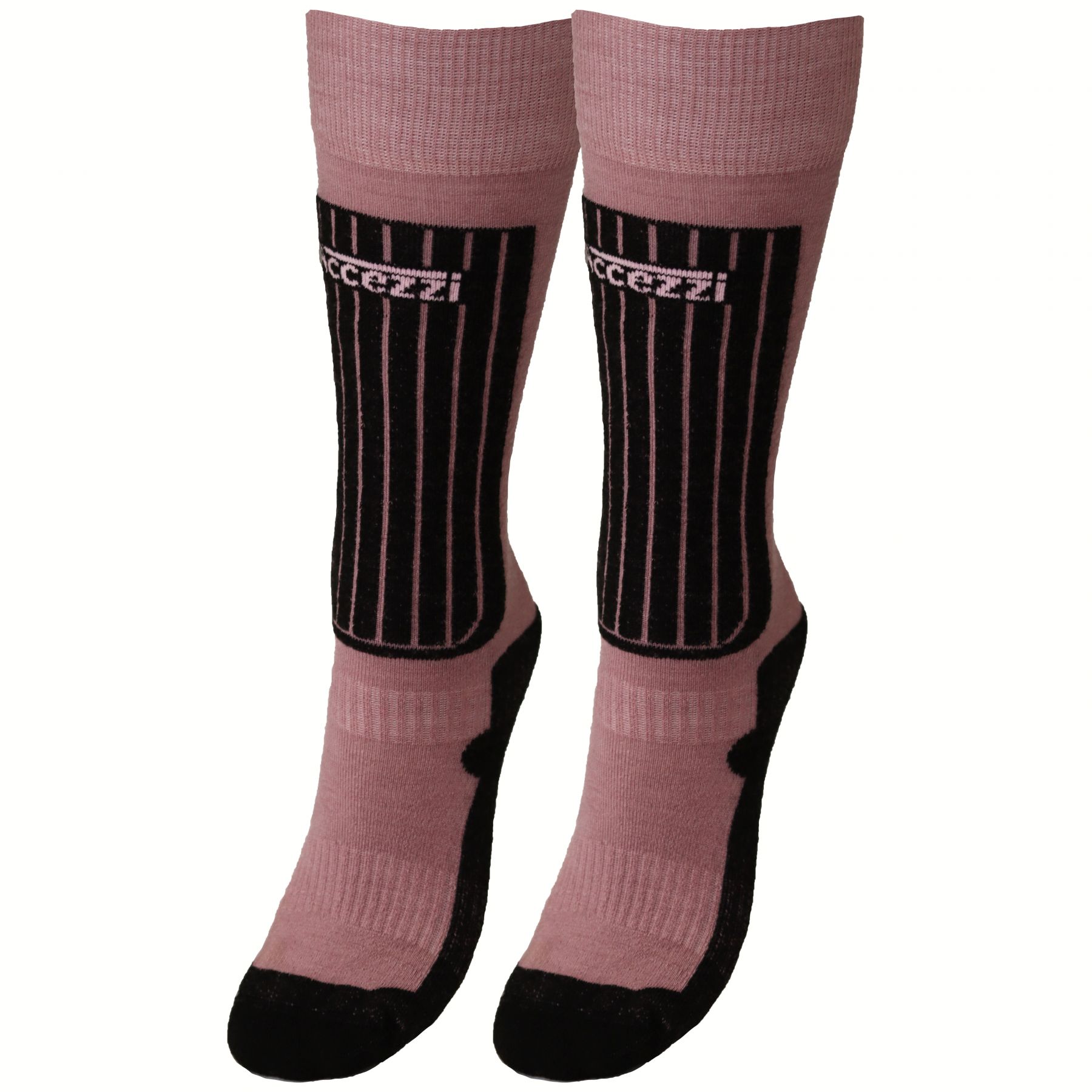 Accezzi Merino 50, calcetines de esquí, junior, 2 pares, rosa