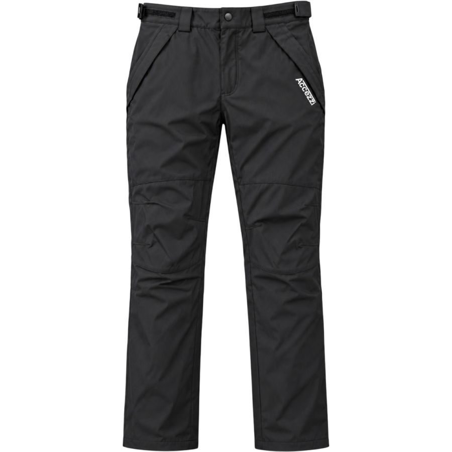Accezzi, pantalones de esquí, hombre, negro