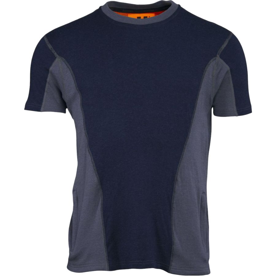 Aeonian the ABISKO, camiseta interior de esquí, hombre, azul oscuro/gris
