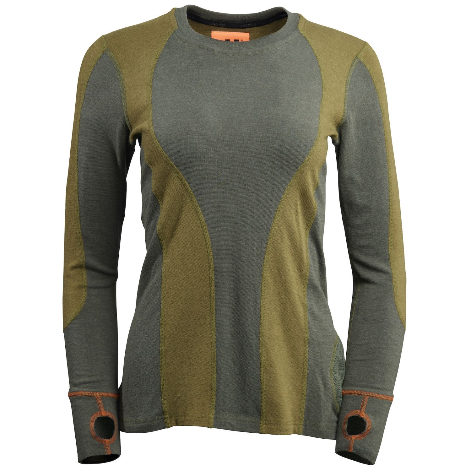 Aeonian the TARA, camiseta interior de esquí, mujer, verde