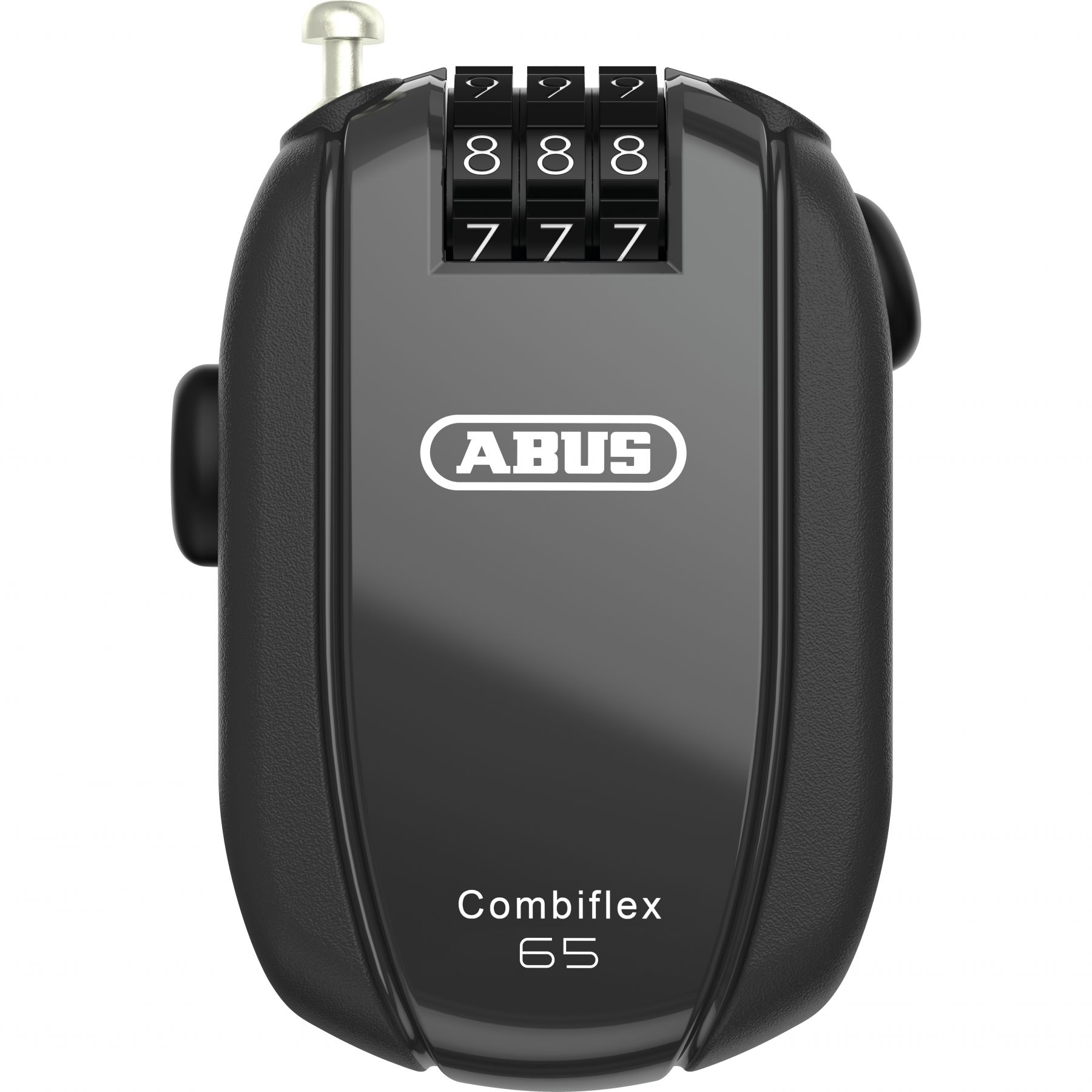 Albus Combiflex® StopOver 65, candado de cable, negro