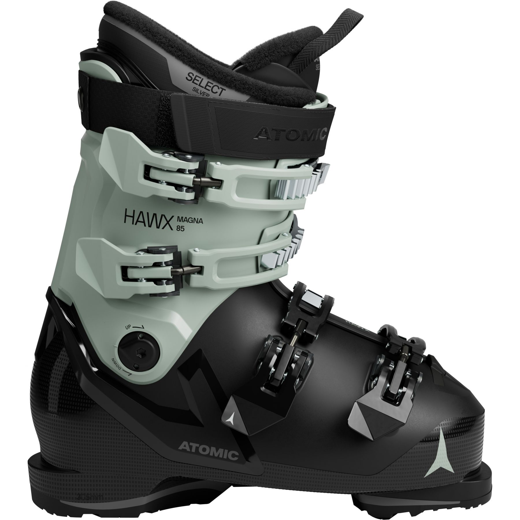 Atomic Hawx Magna 85, botas de esquí, mujer, negro/verde claro