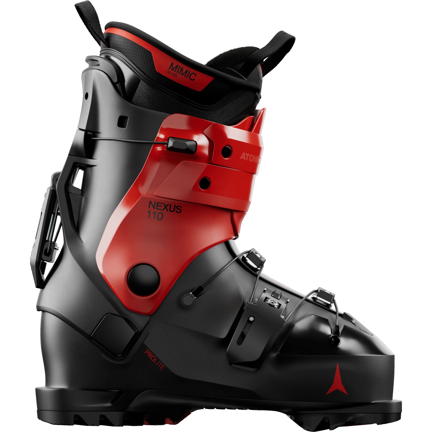 Atomic Nexus 110, botas de esquí, hombre, negro/rojo