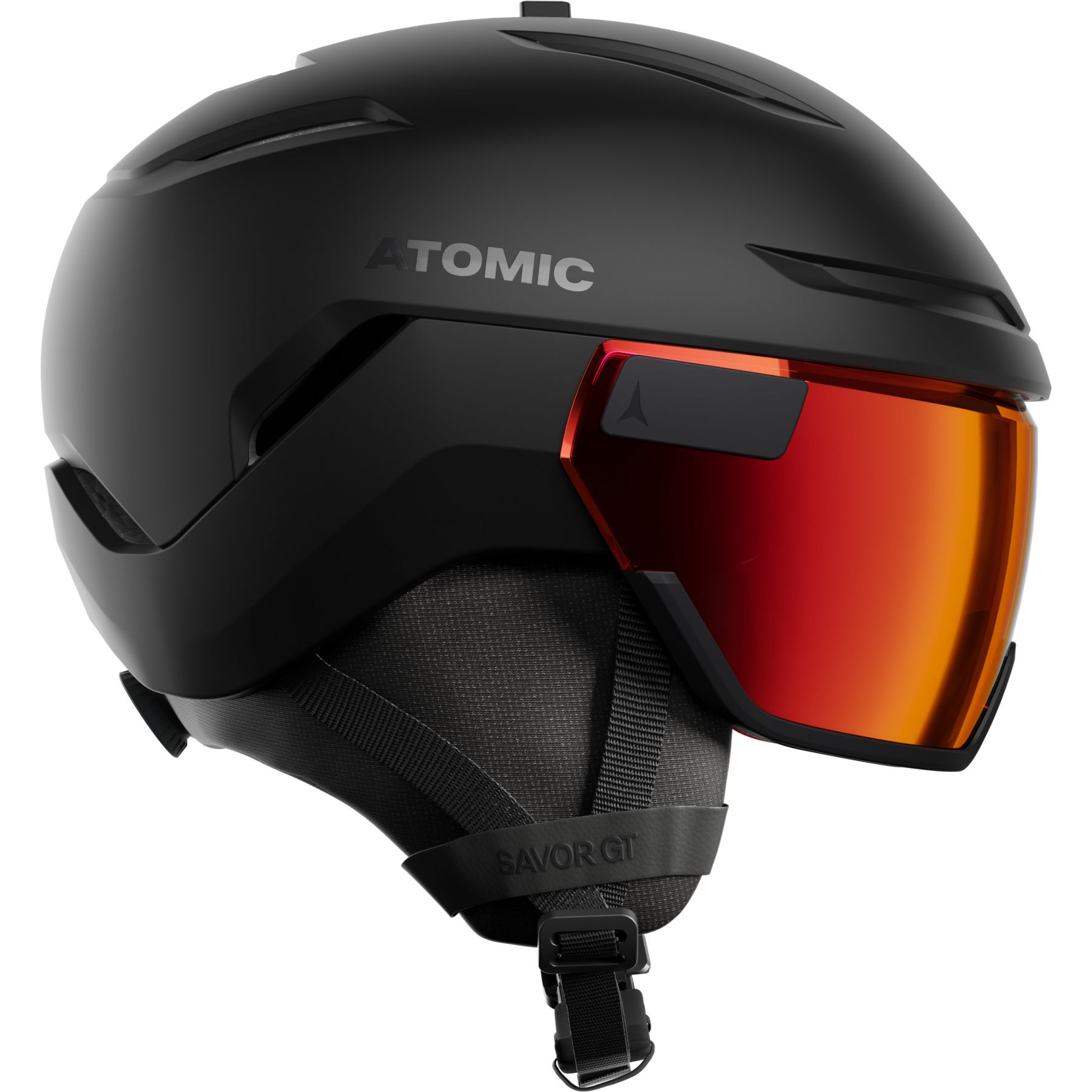 Atomic Savor GT Visor Stereo, casco de esquí con visor, negro