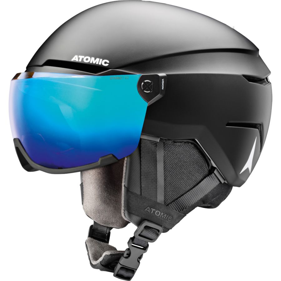 Atomic Savor Visor Stereo, casco de esquí con visera, negro