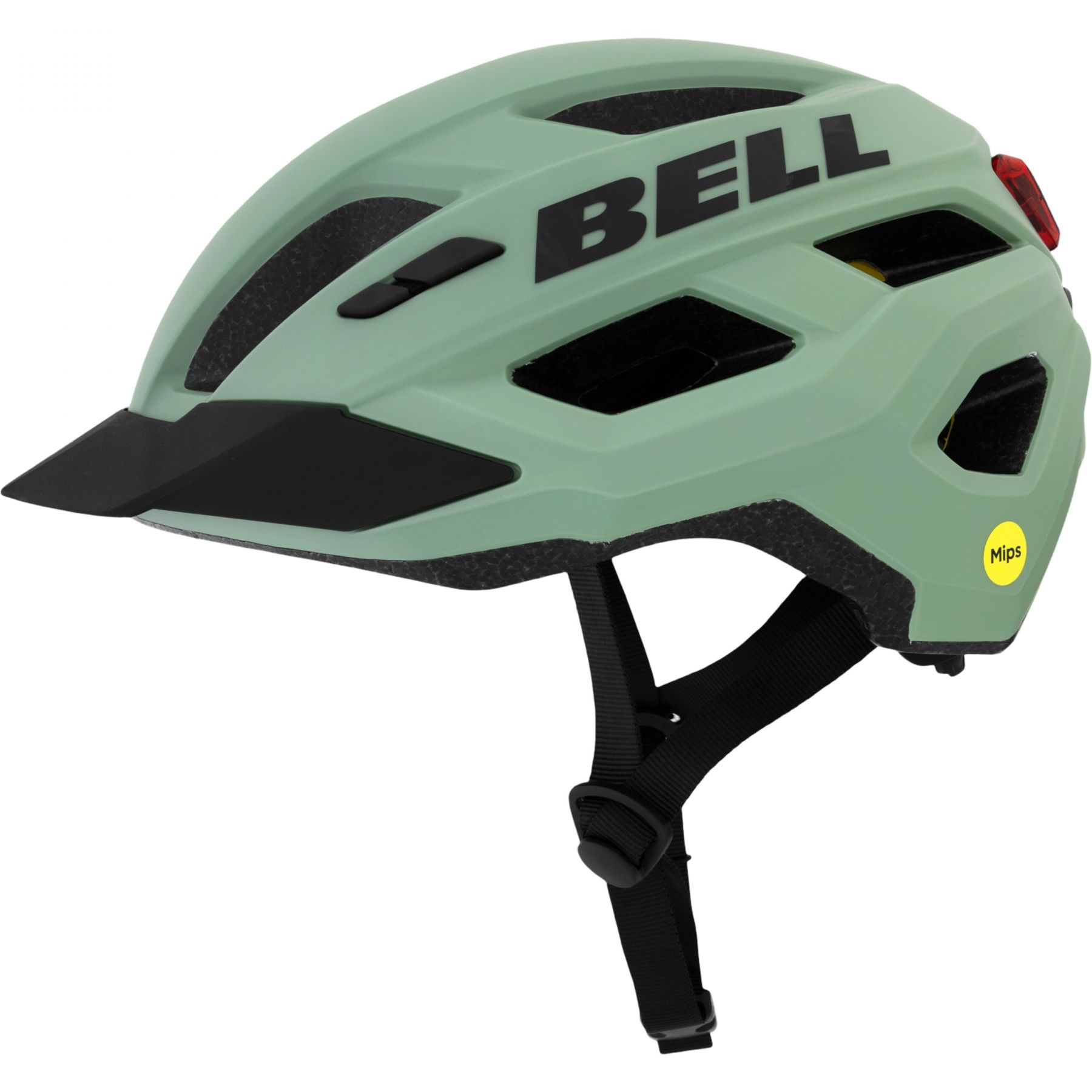 Bell Kick LED Mips, casco de bicicleta, verde