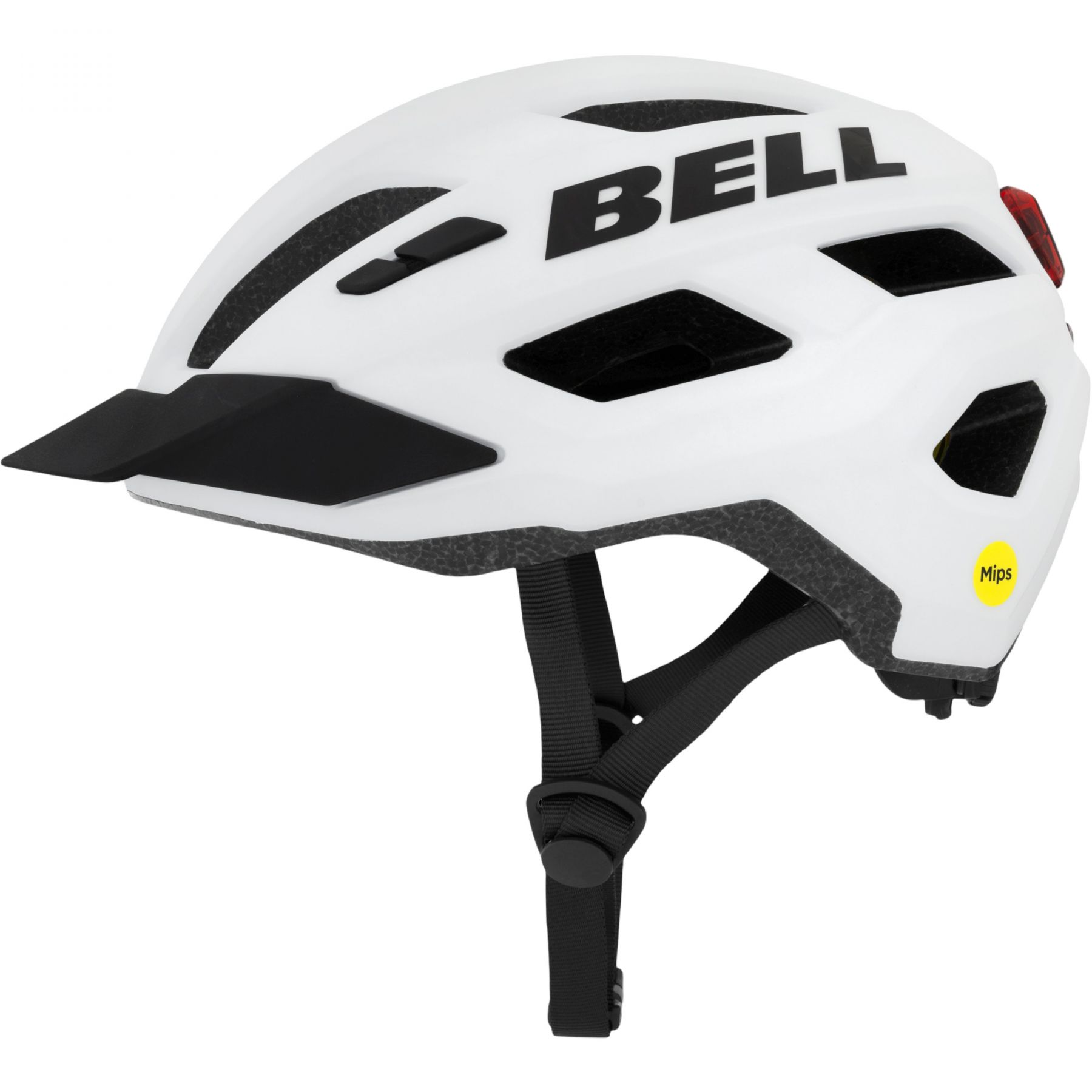 Bell Kick LED Mips, casco de bicicleta, blanco