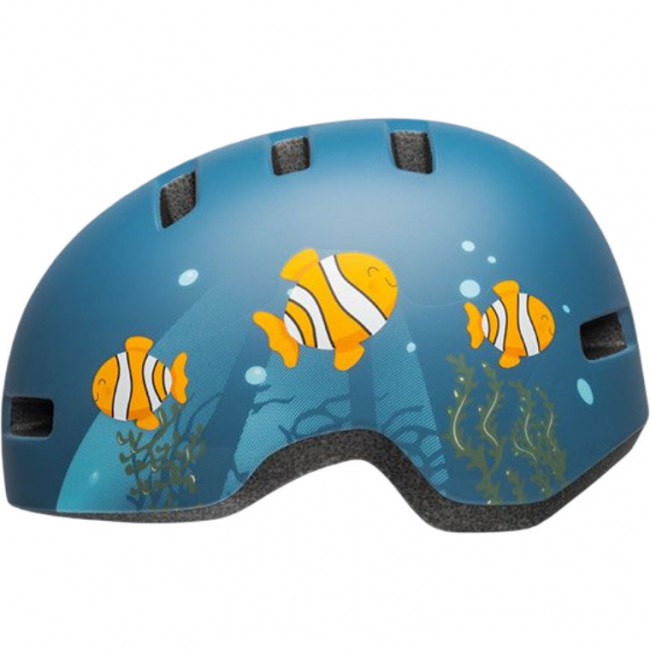 Bell Lil Ripper, casco de bicicleta, junior, azul oscuro