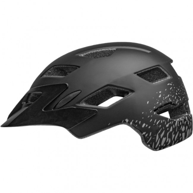 Bell Sidetrack, casco de bicicleta, junior, negro