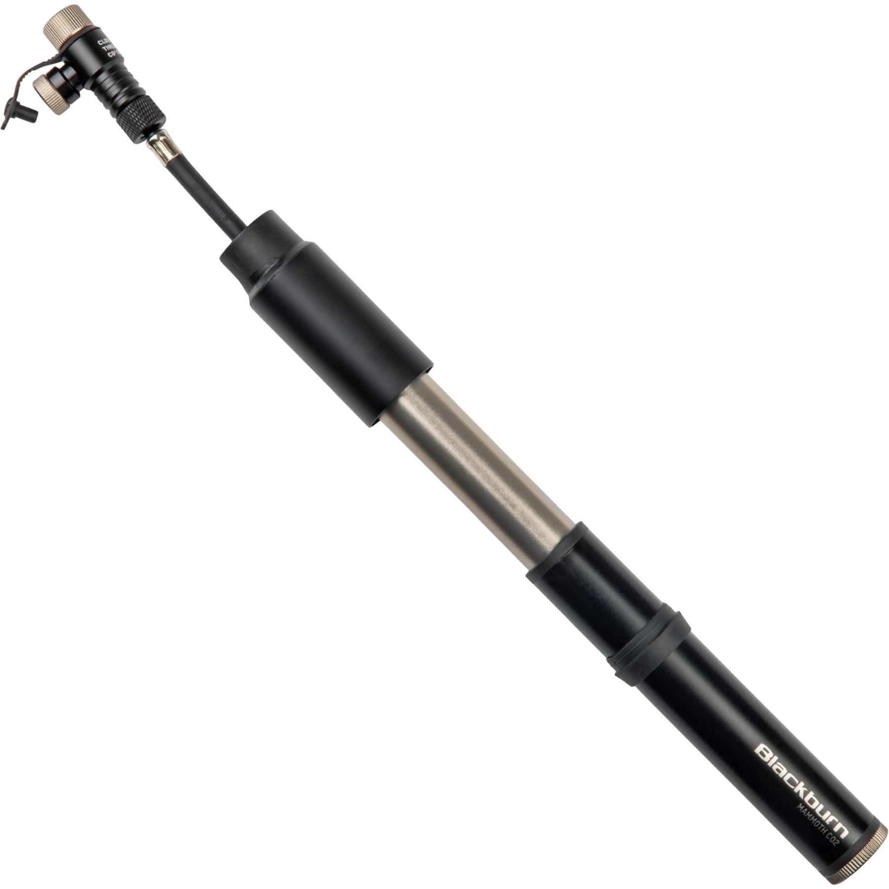 Blackburn Mini Mammoth CO2, bomba, negro