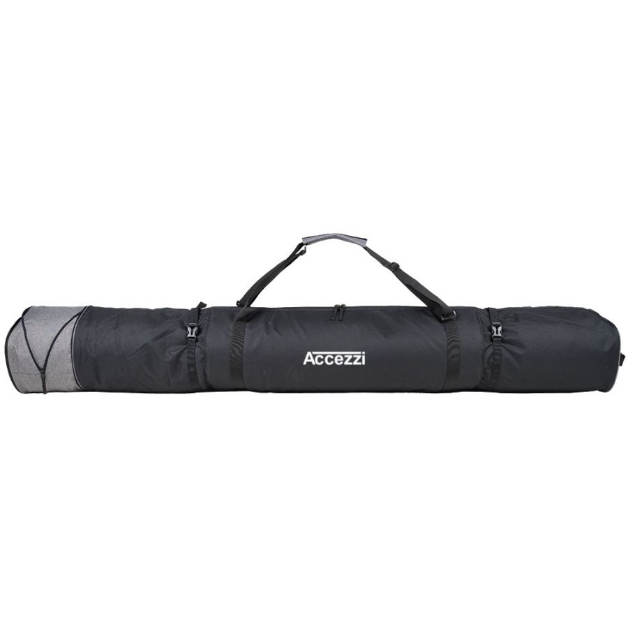 Bolsa esquí Accezzi Corvara Vario Duo, negra/gris