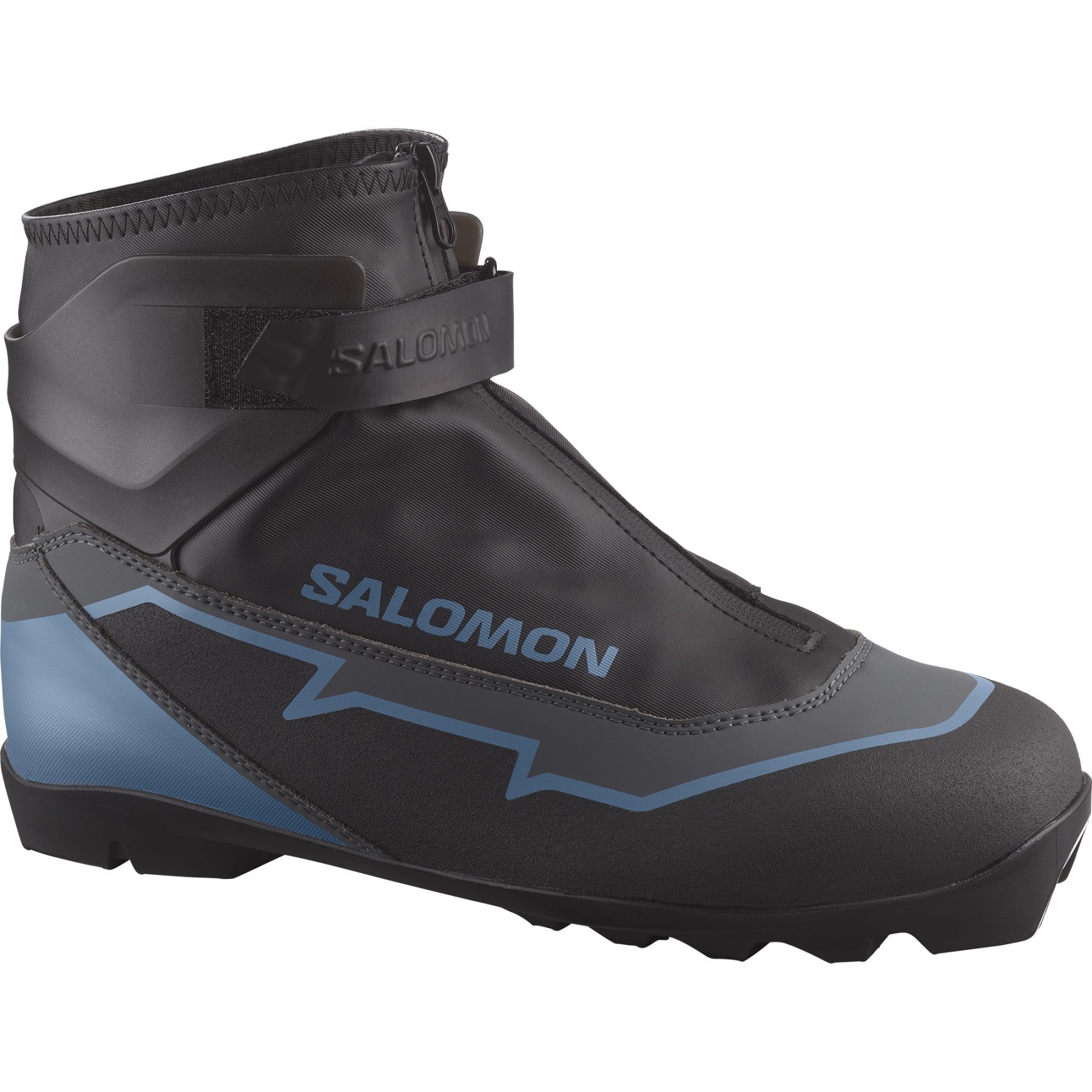 Botas esquí de fondo Salomon Escape Plus, Hombre, Negras/Azules